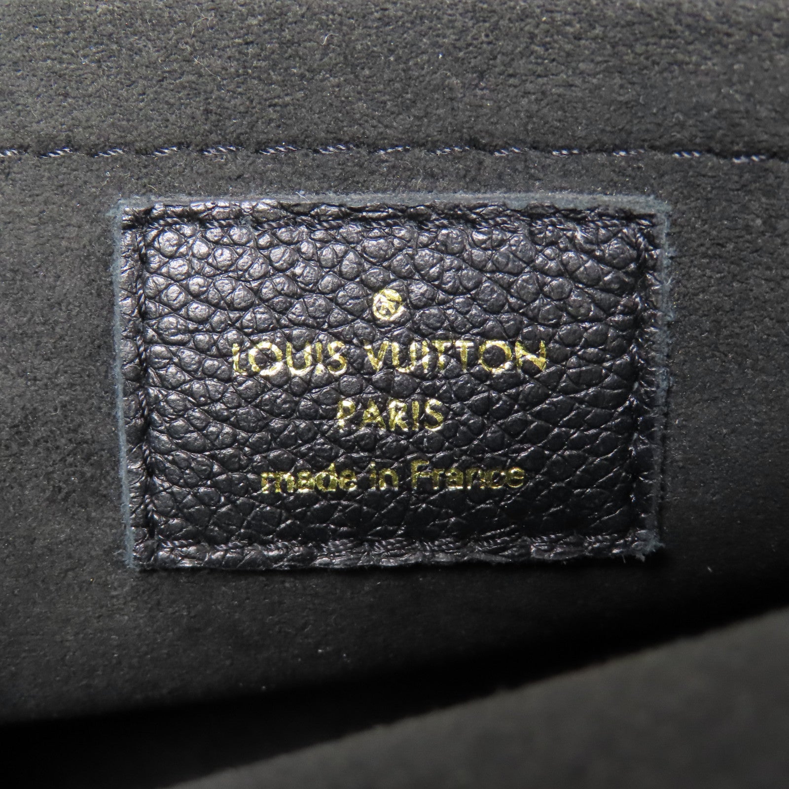 LOUIS VUITTON Monogram Empreinte Vavin BB金扣肩背袋