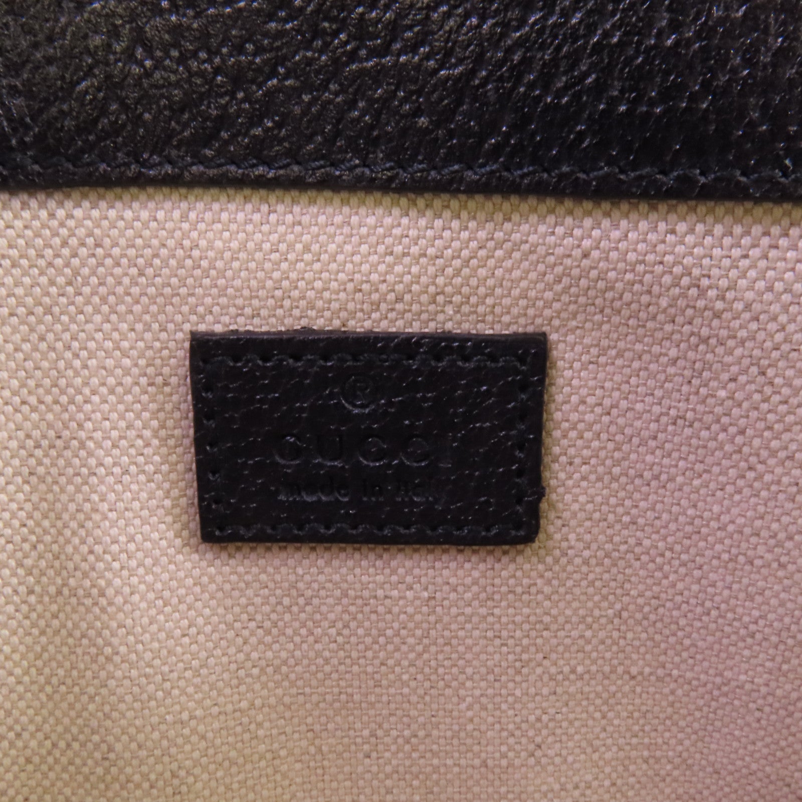 GUCCI 塗層帆布Ophidia GG Supreme銀扣腰包