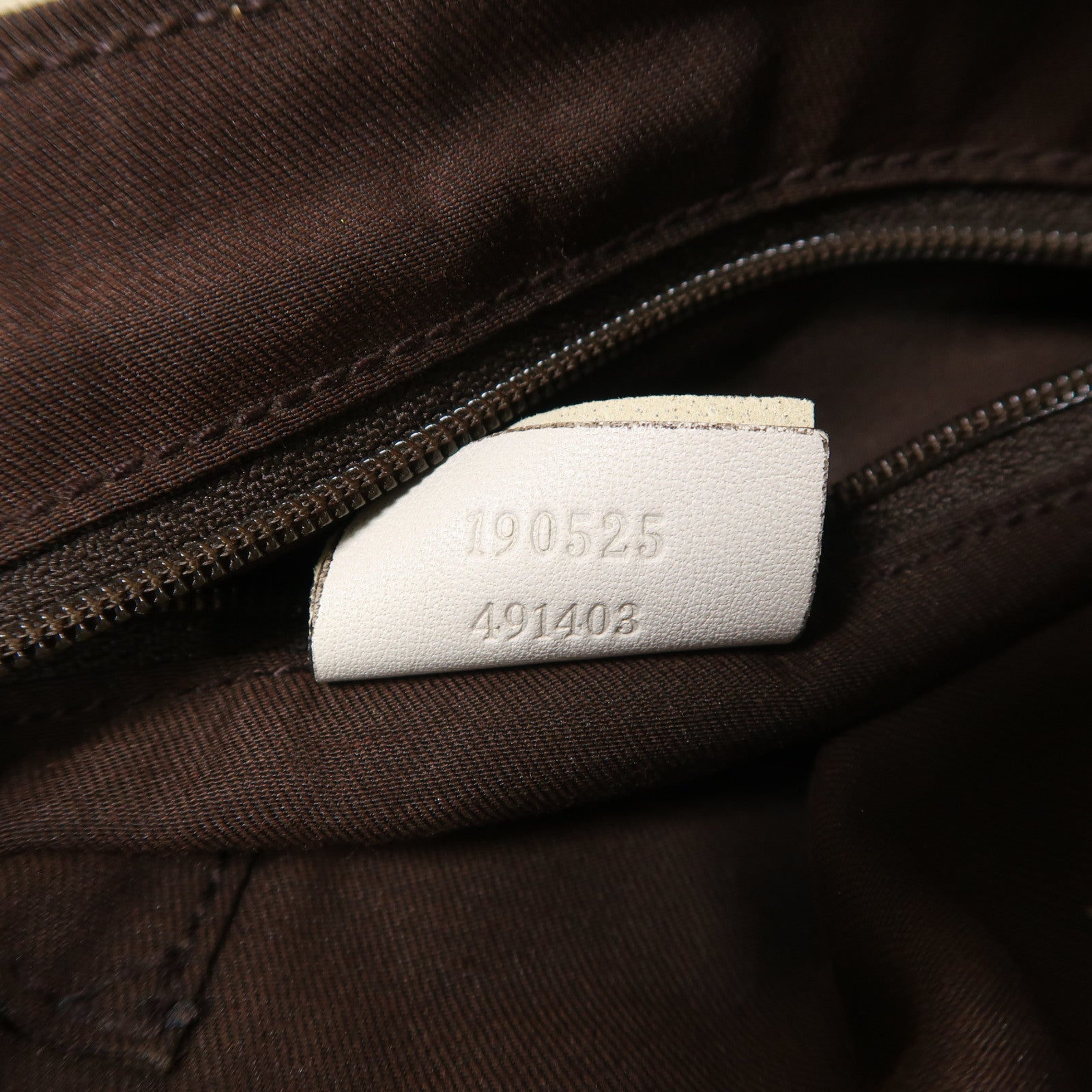 GUCCI 帆布Shoulder Bag金扣肩背袋棕色/米色