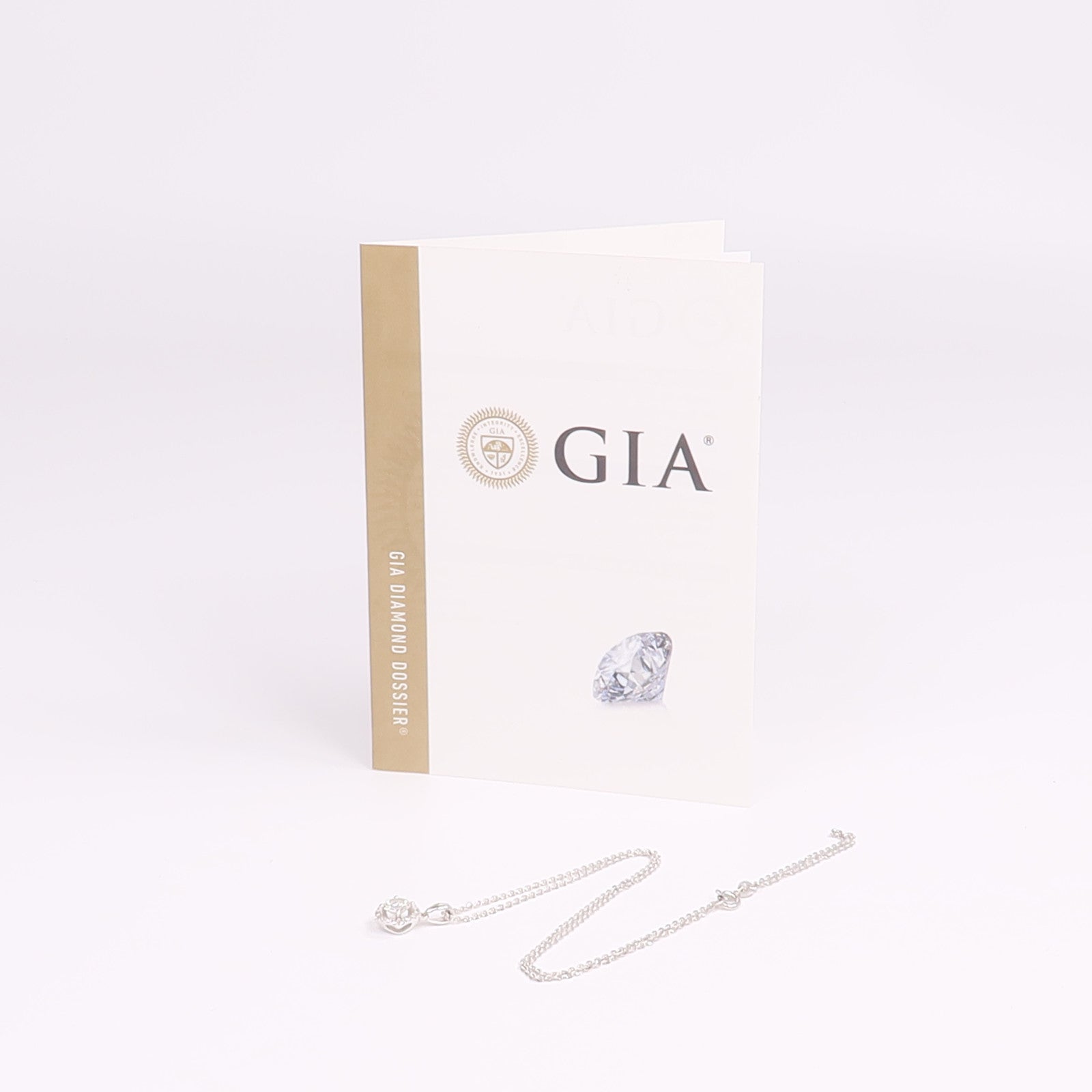 JEWELRY 18K白金Diamond Necklace鑽石項鍊