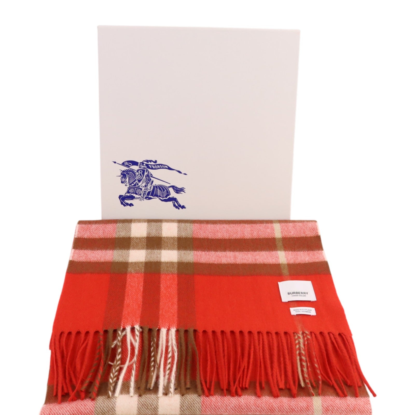 BURBERRY 羊絨Scarf圍巾