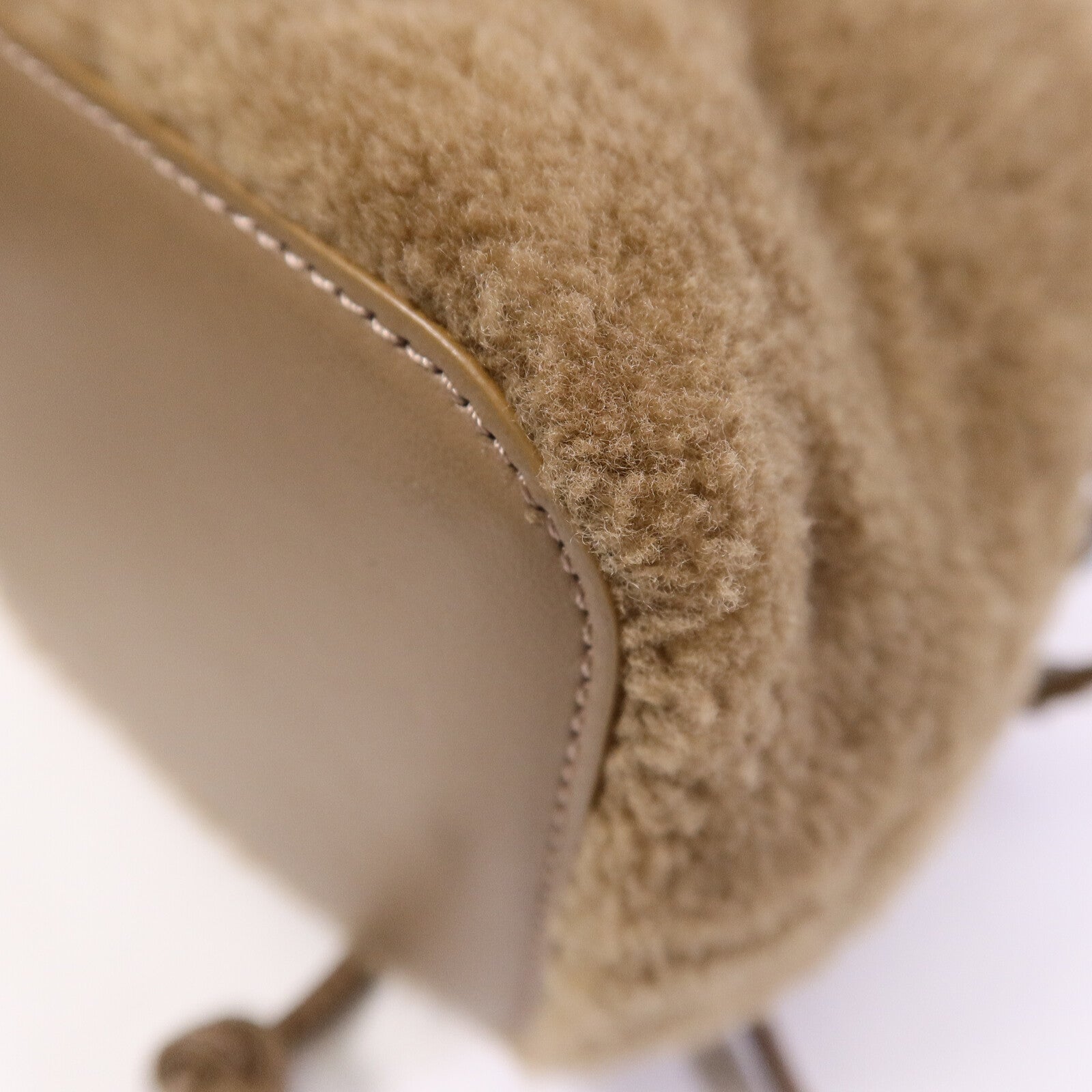 FENDI 羊毛Mini Mon Tresor手挽肩背兩用袋