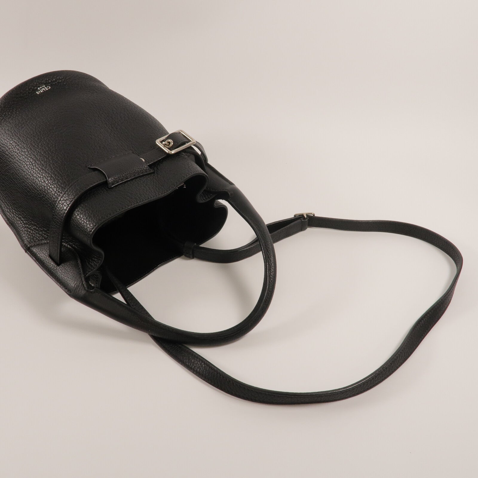 CELINE 牛皮皮革Big Bag Nano Bucket手挽肩背兩用袋