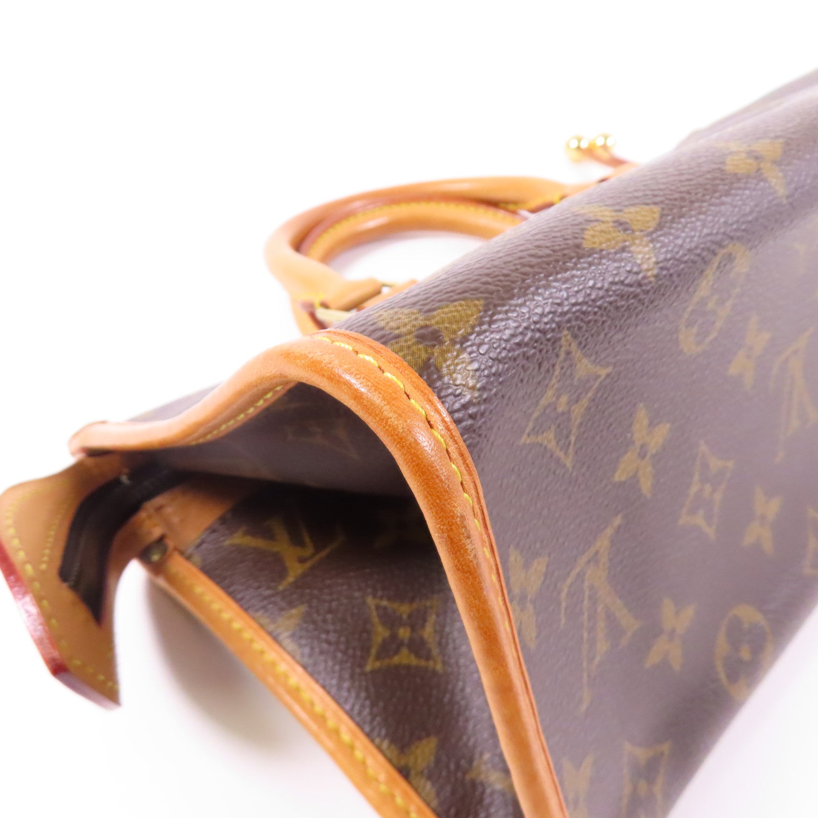 LOUIS VUITTON Monogram Popincourt金扣手挽袋