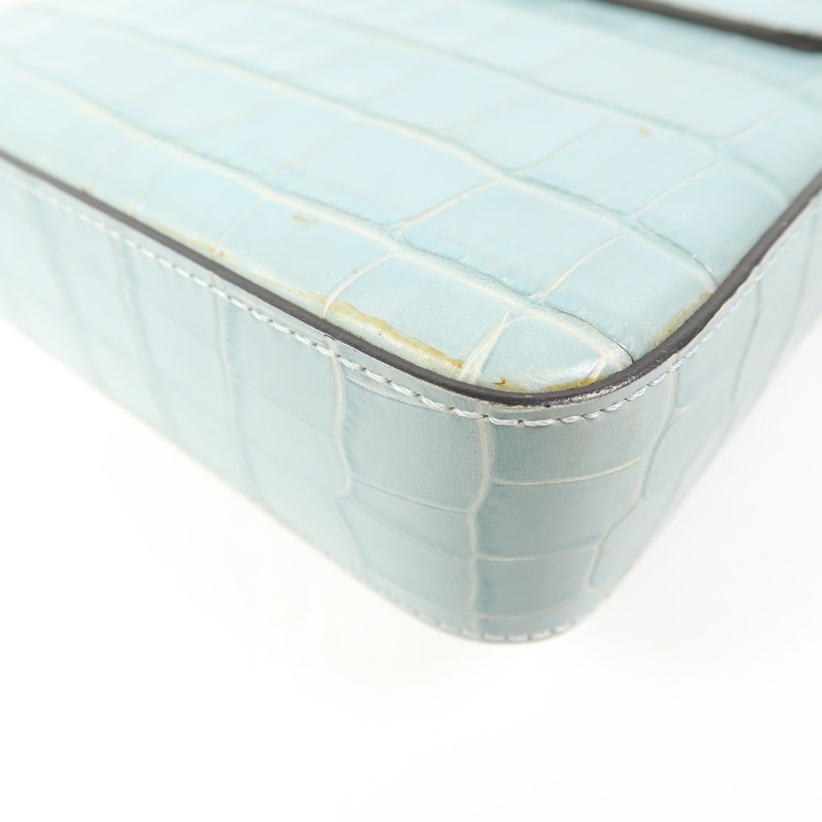 Chloe 【激減優惠】牛皮皮革Mini C Bag金扣手挽肩背兩用袋