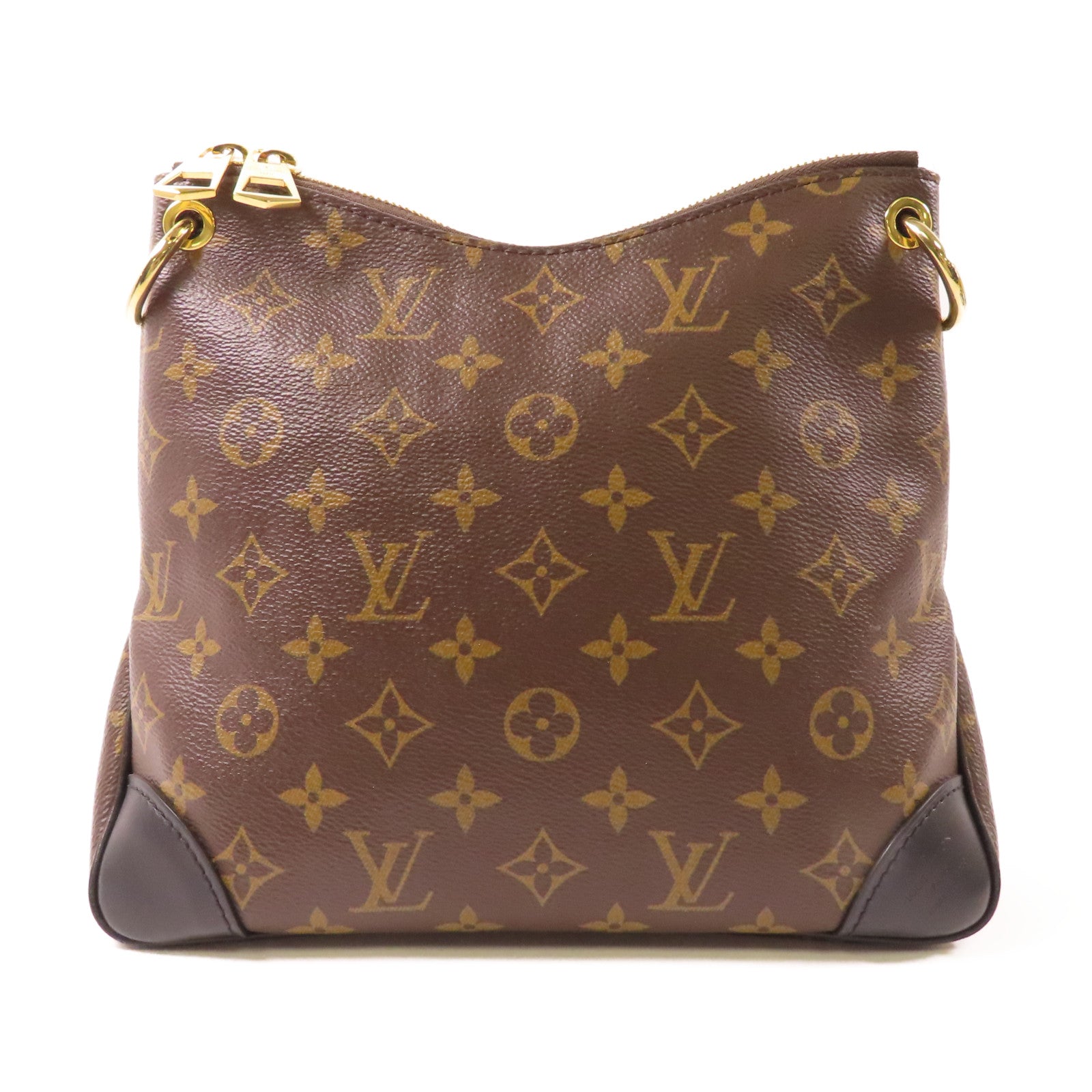 LOUIS VUITTON Monogram Odeon PM金扣肩背袋