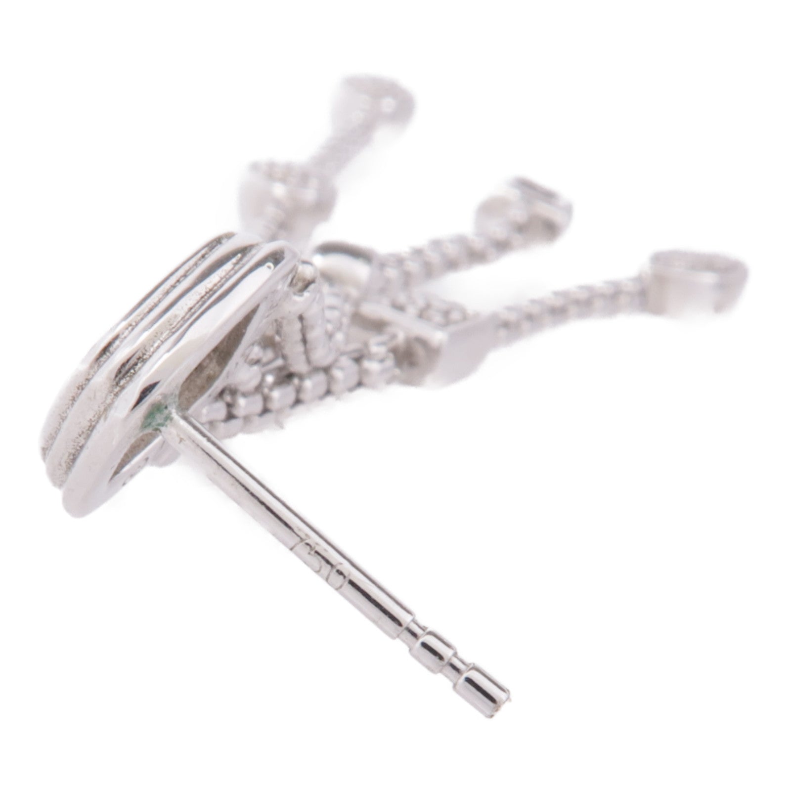 JEWELRY (PRICE DOWN) Diamond Earrings 925 Sterling Silver