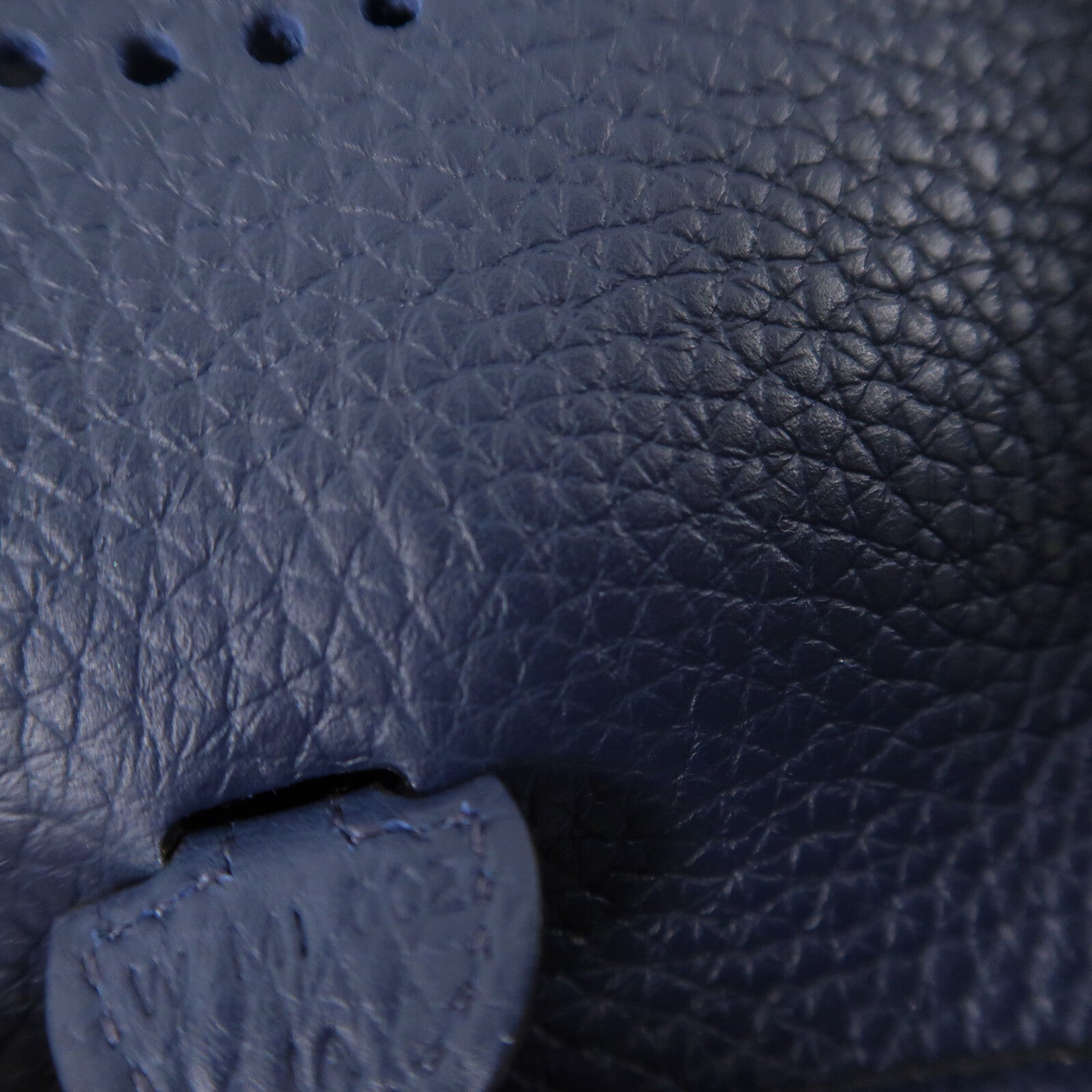 HERMES Clemence皮革Evelyne TPM肩背袋Bleu De Prusse