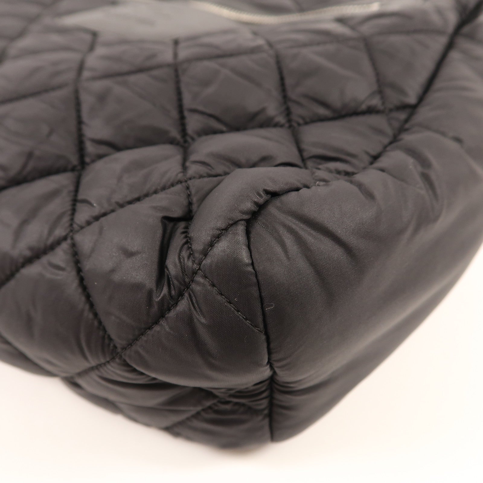 CHANEL CC SHW Coco Cocoon Rucksack Backpack Nylon Black