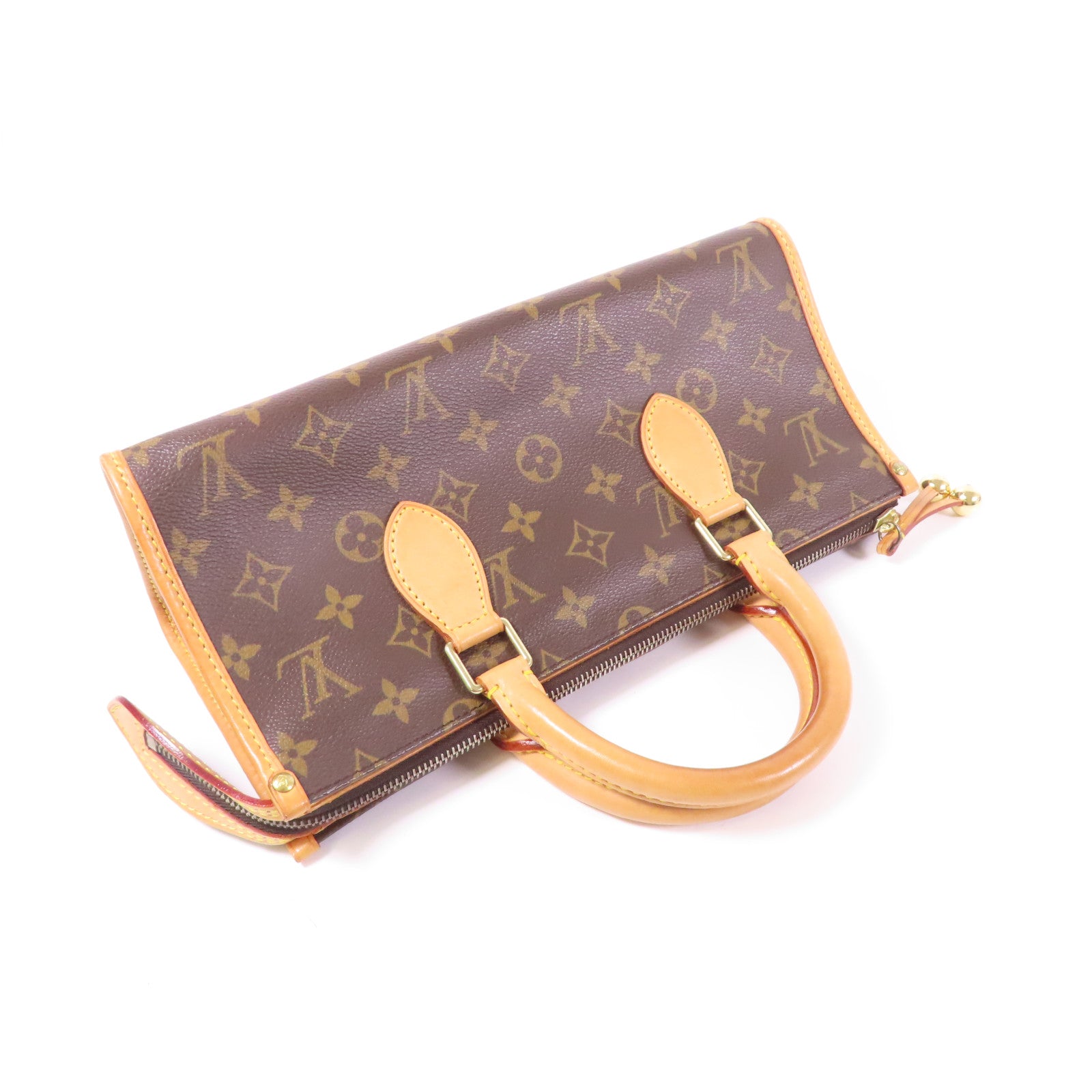 LOUIS VUITTON Monogram Popincourt金扣手挽袋