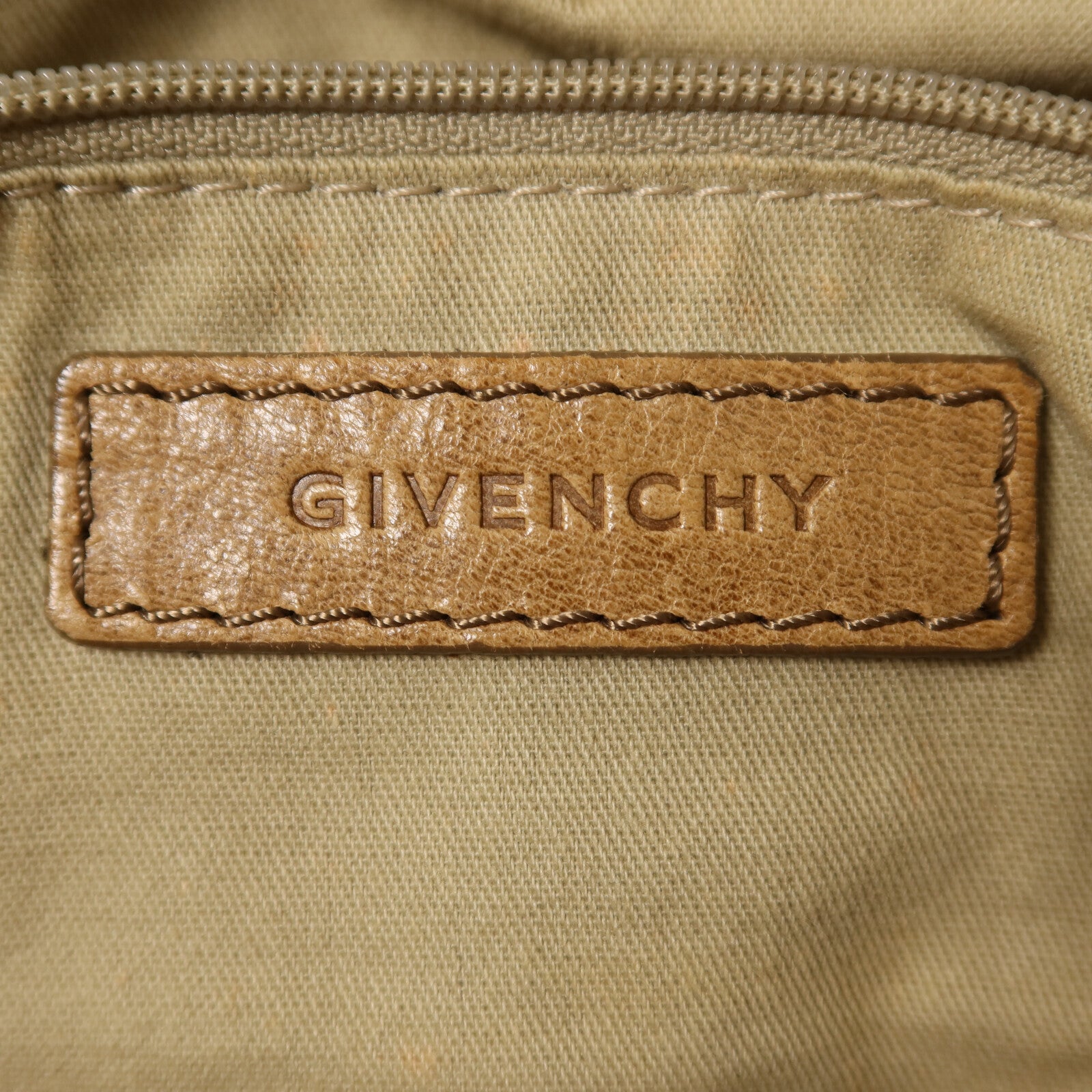 GIVENCHY 牛皮皮革Shoulder Bag金扣手挽肩背兩用袋