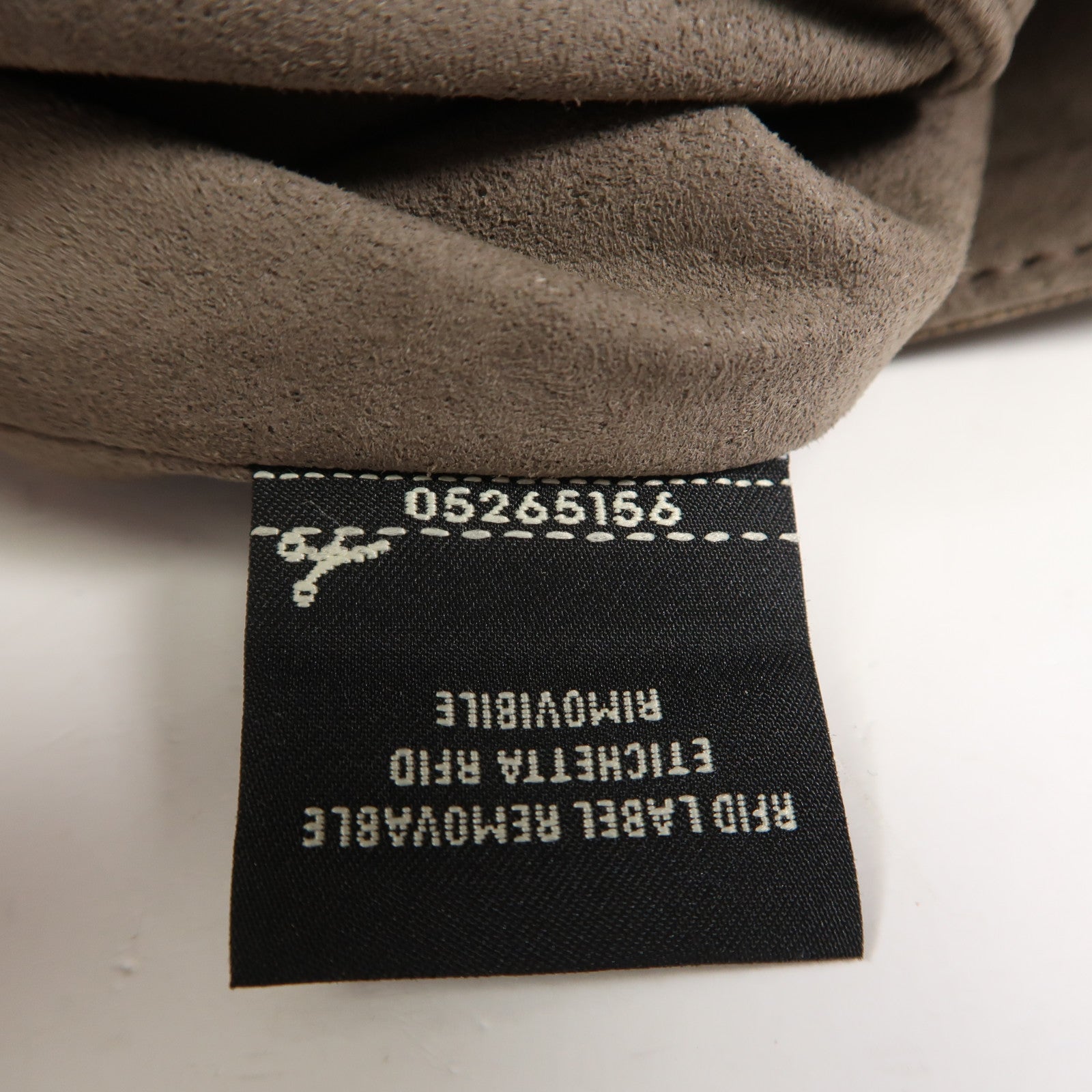 FENDI 塗層帆布MON TRESOR金扣肩背袋