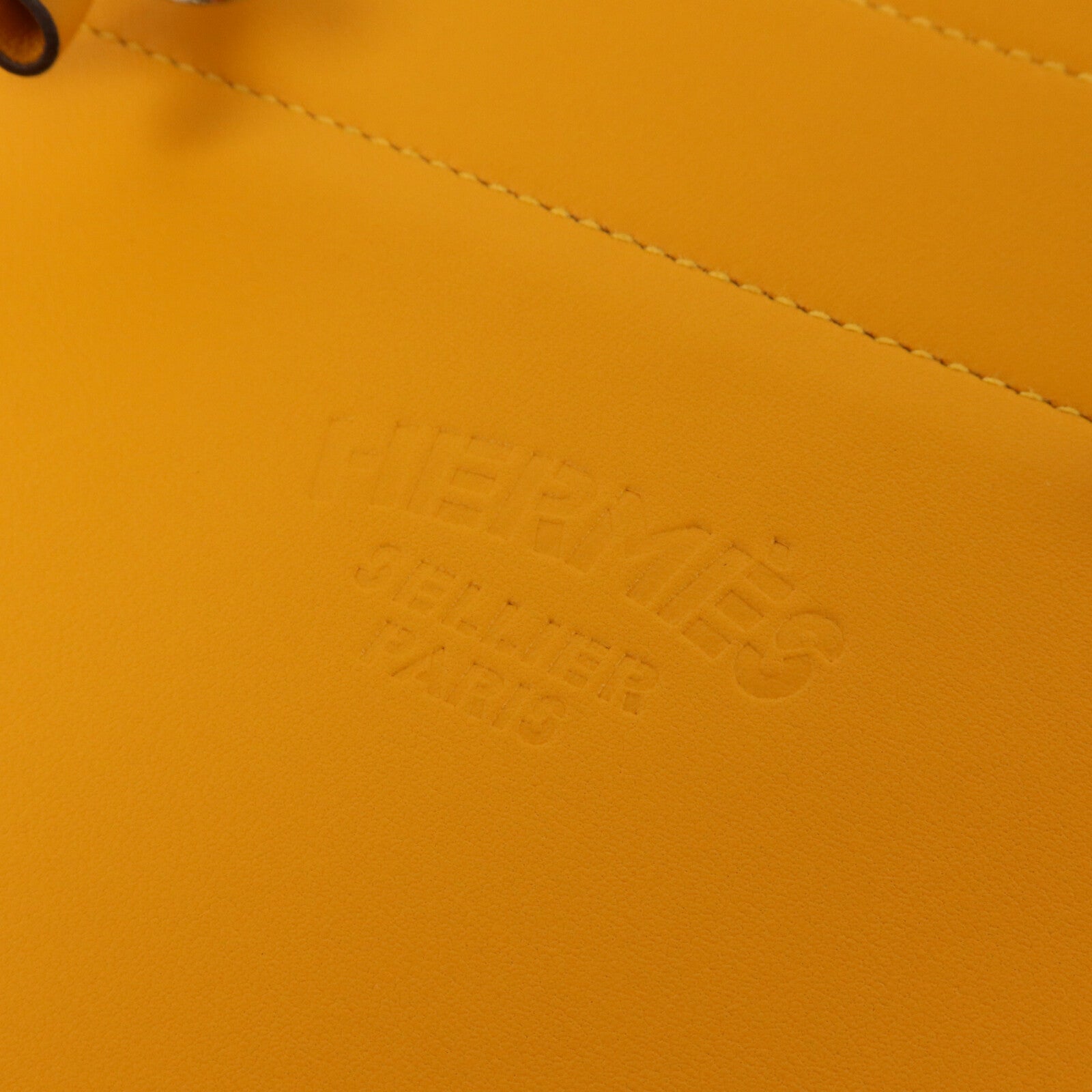 HERMES Swift皮革Aline Mini肩背袋Jaune d'Or