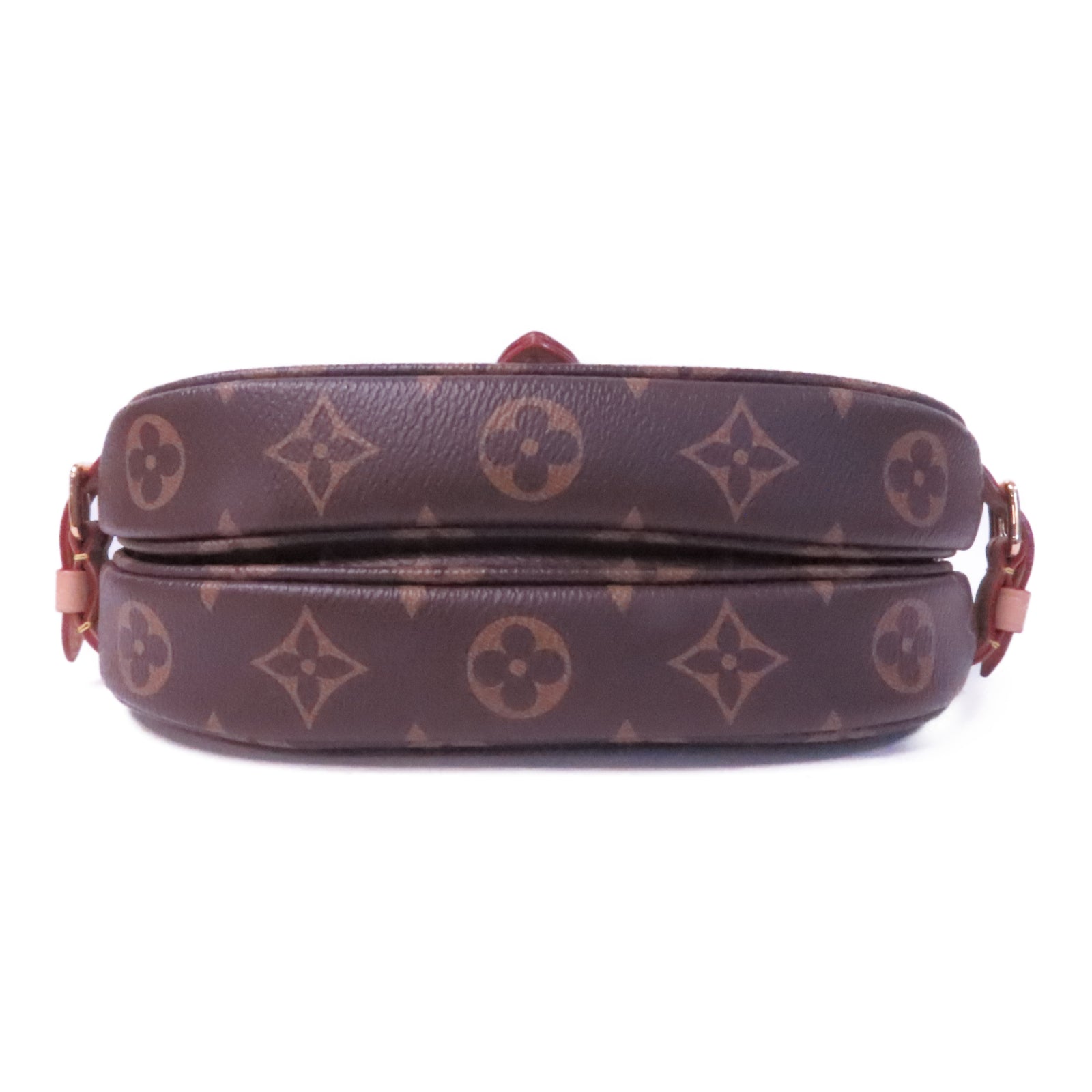 LOUIS VUITTON Monogram Saumur BB金扣手挽肩背兩用袋啡色