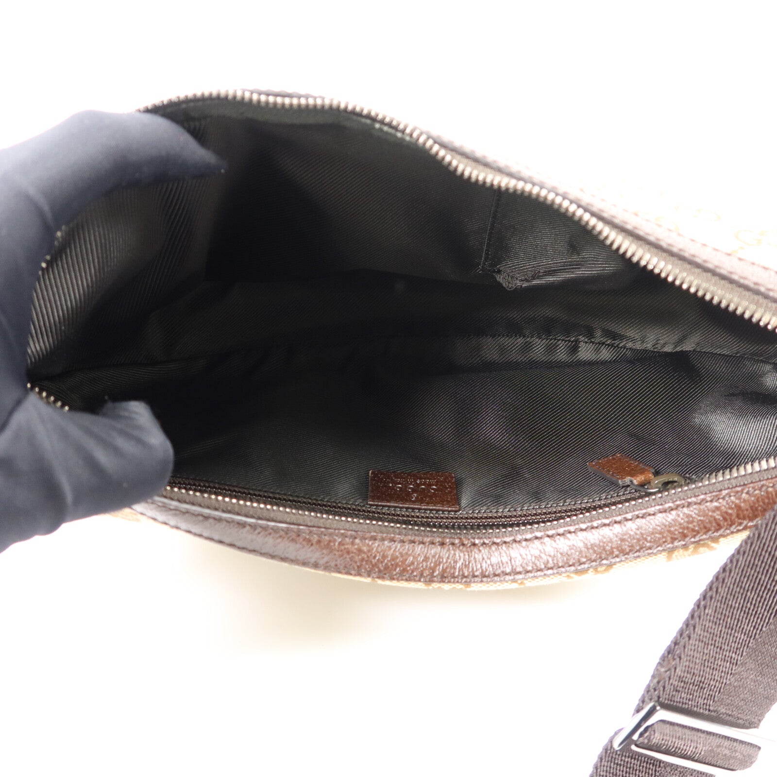 GUCCI 帆布Shoulder Bag肩背袋