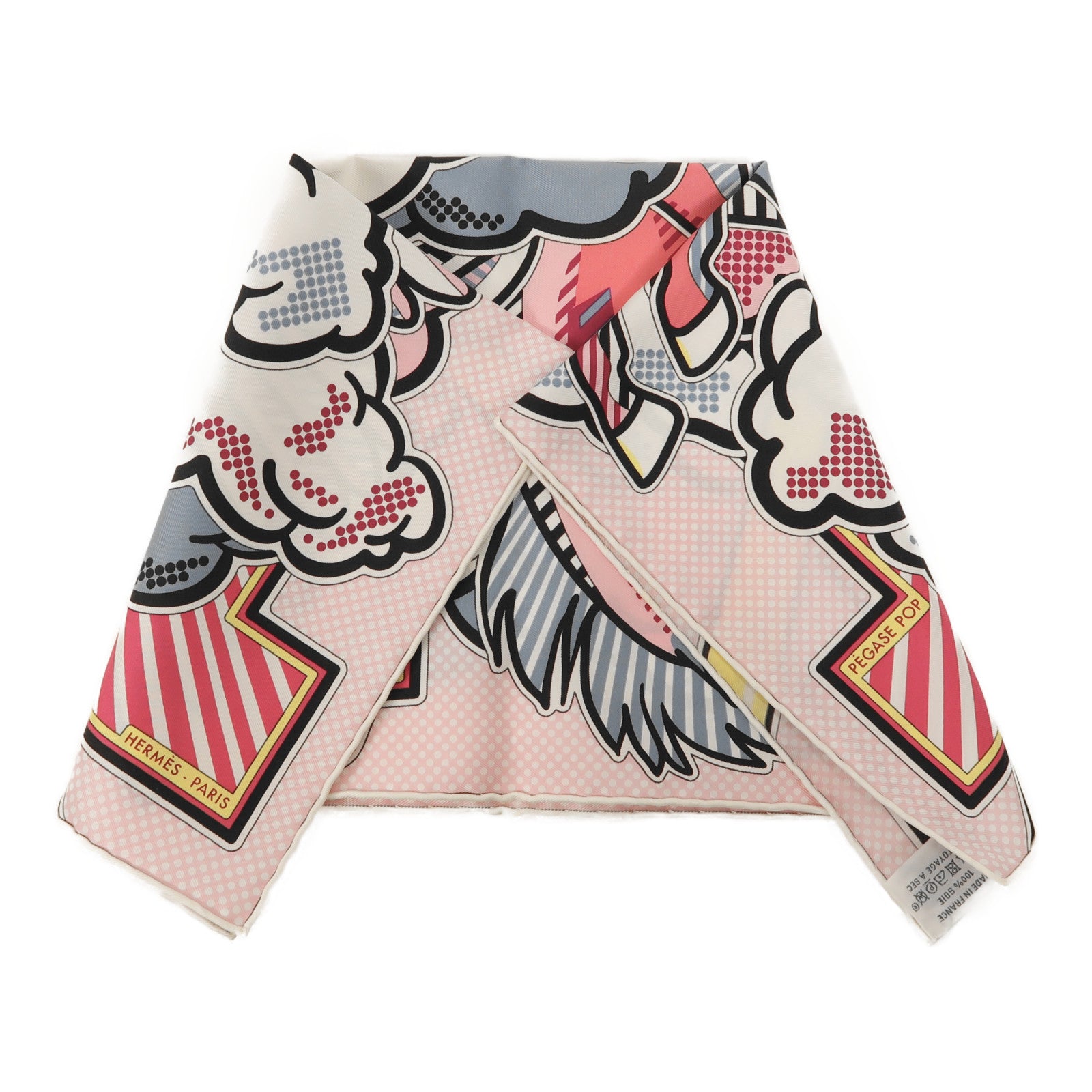 HERMES 絲質Scarf 40x40絲巾