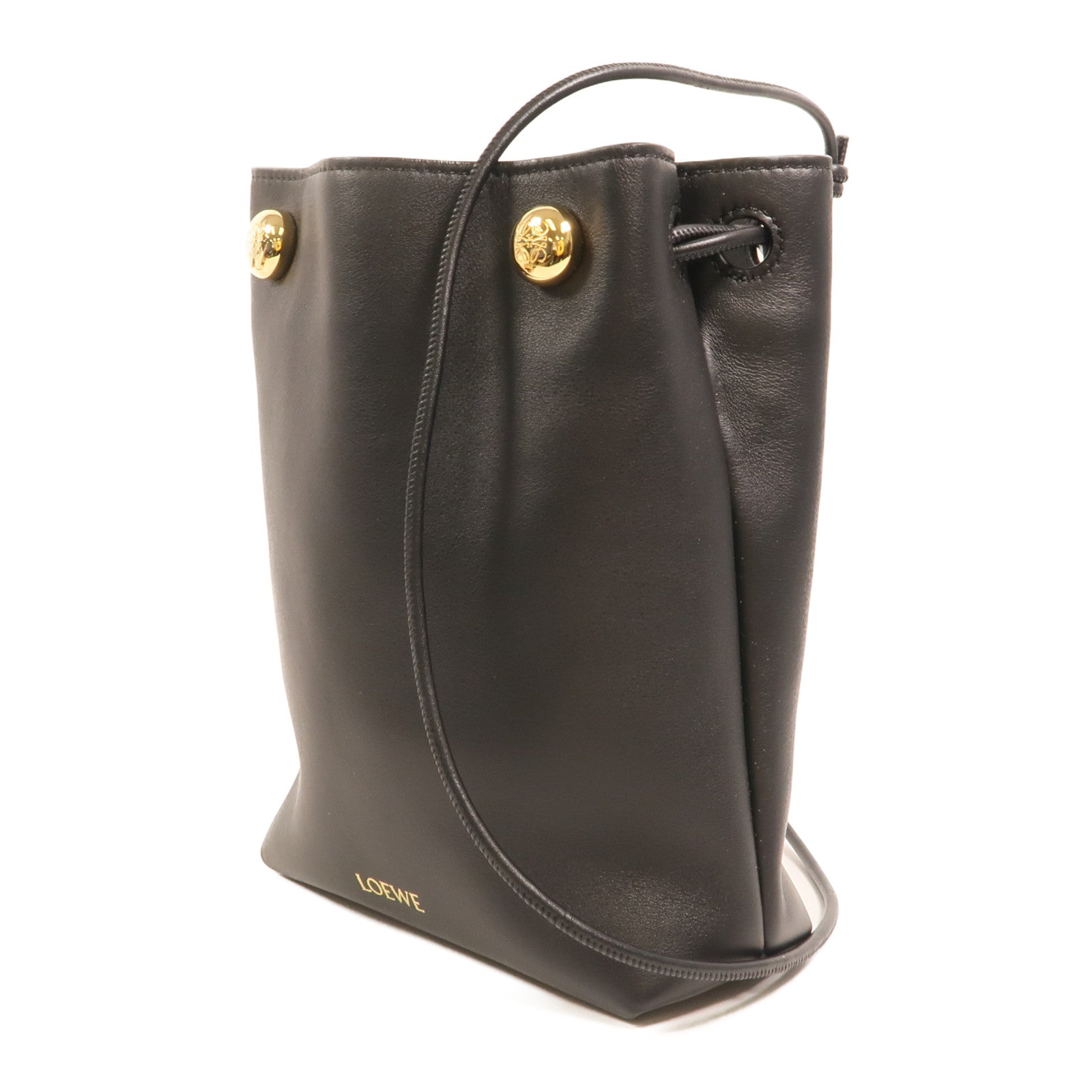 LOEWE 牛皮皮革Pebble Pouch肩背袋