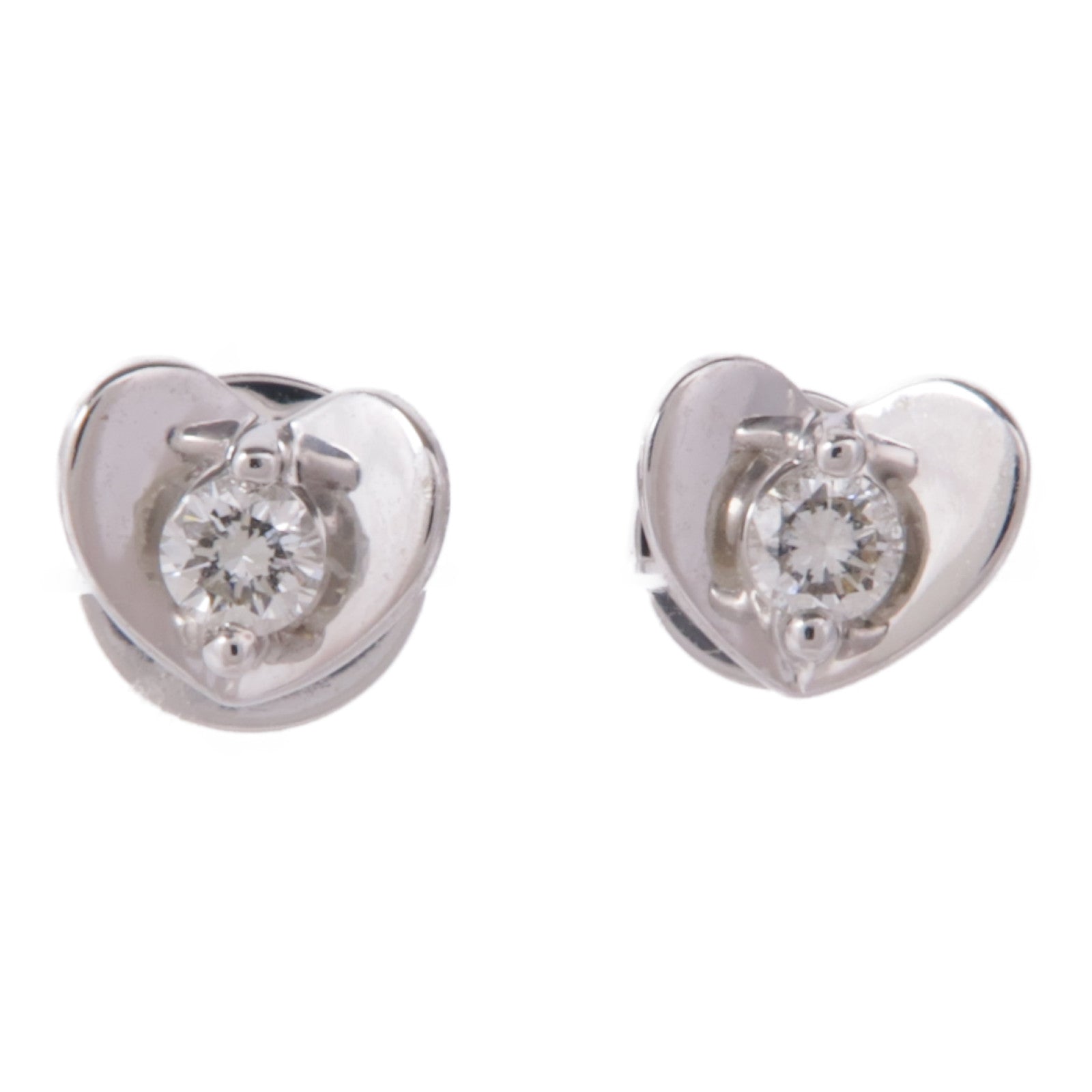 JEWELRY 18K白金Diamond Earrings鑽石耳環