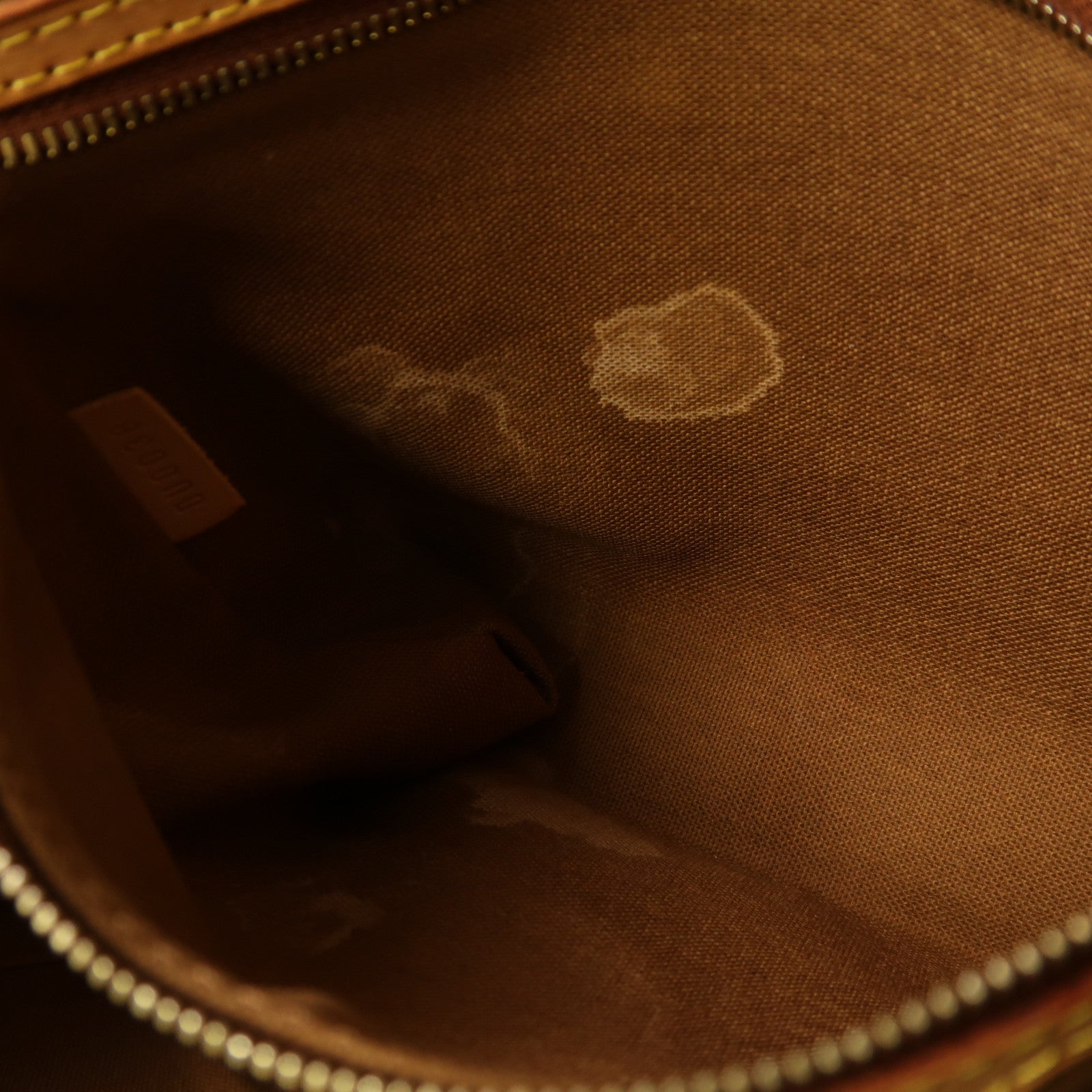 LOUIS VUITTON Monogram Batignolles Horizontal金扣肩背袋棕色