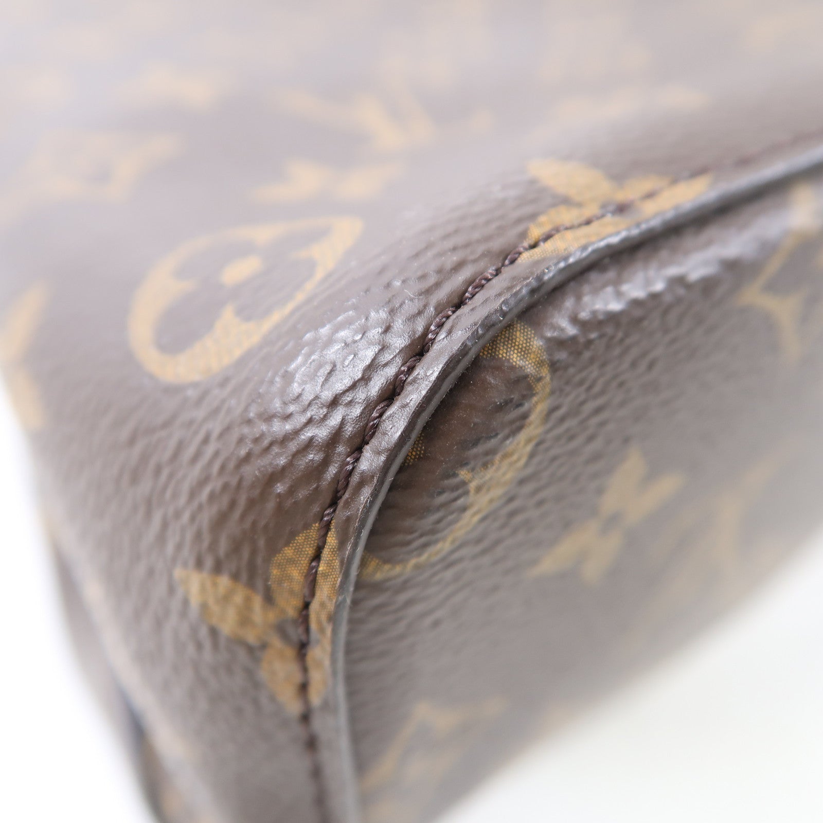 LOUIS VUITTON Monogram Neo Noe MM金扣肩背袋棕色