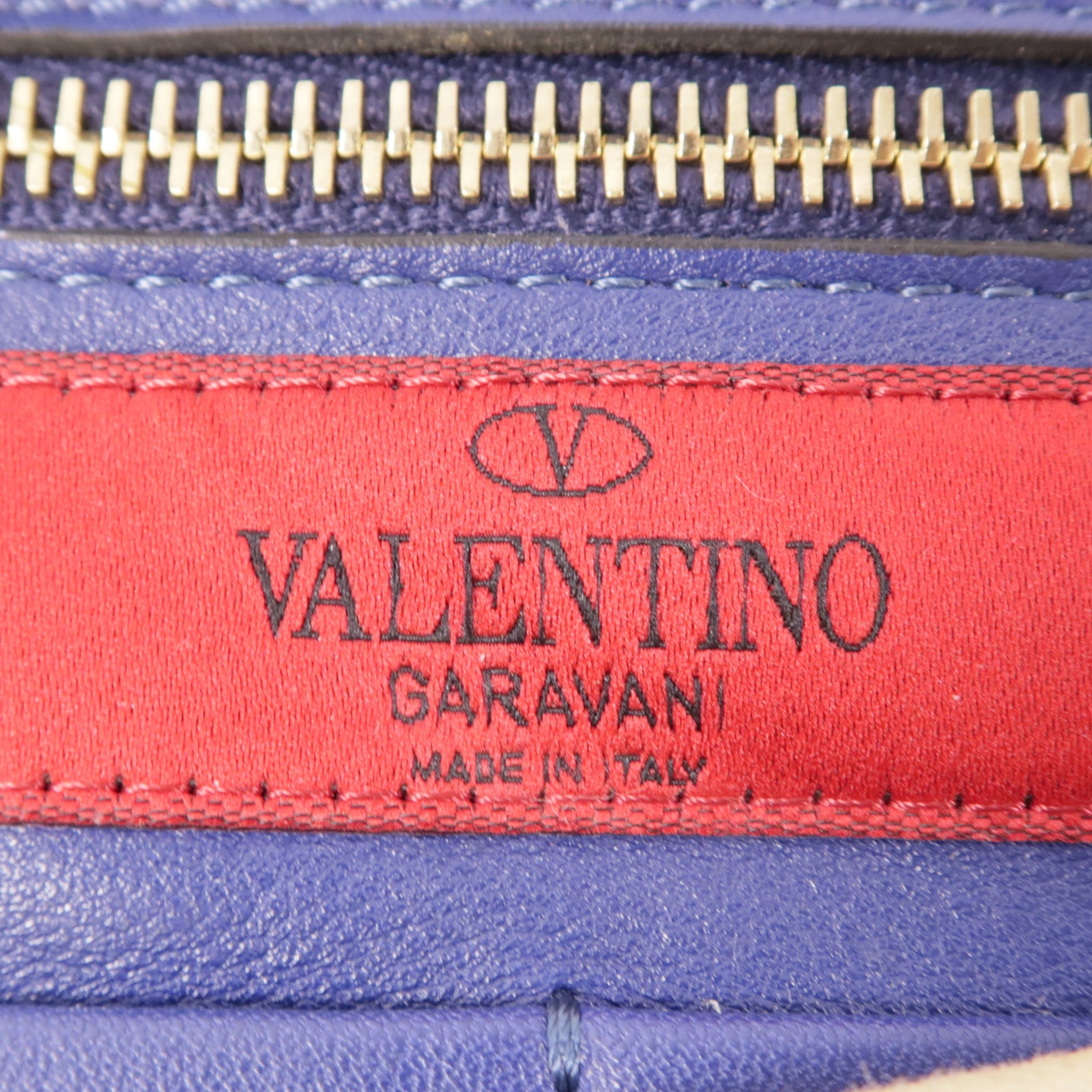 Valentino 【激減優惠】牛皮皮革Tote Bag金扣肩背袋