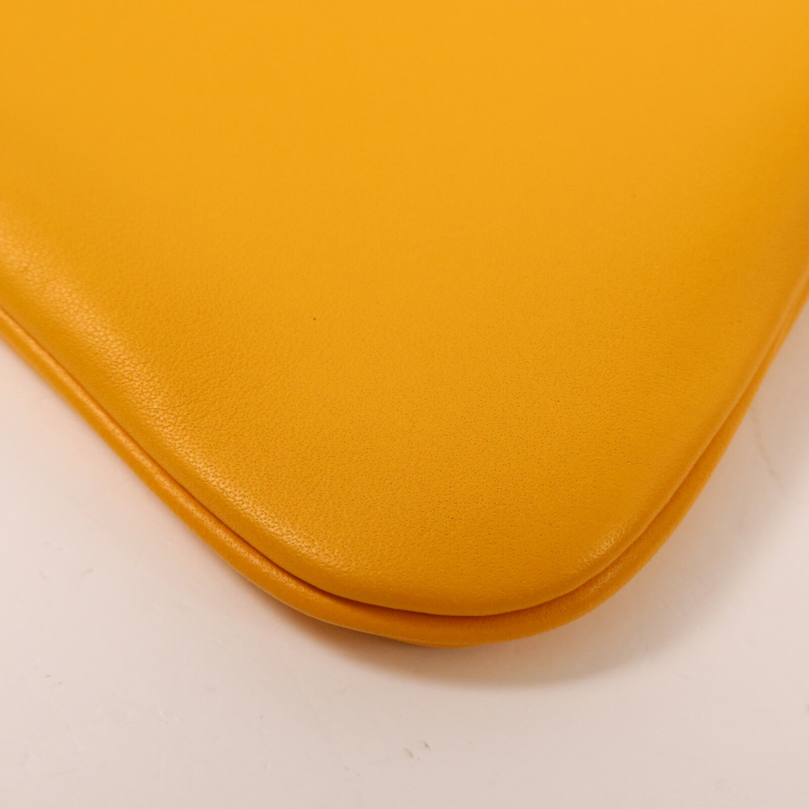HERMES Swift皮革Aline Mini肩背袋Jaune d'Or