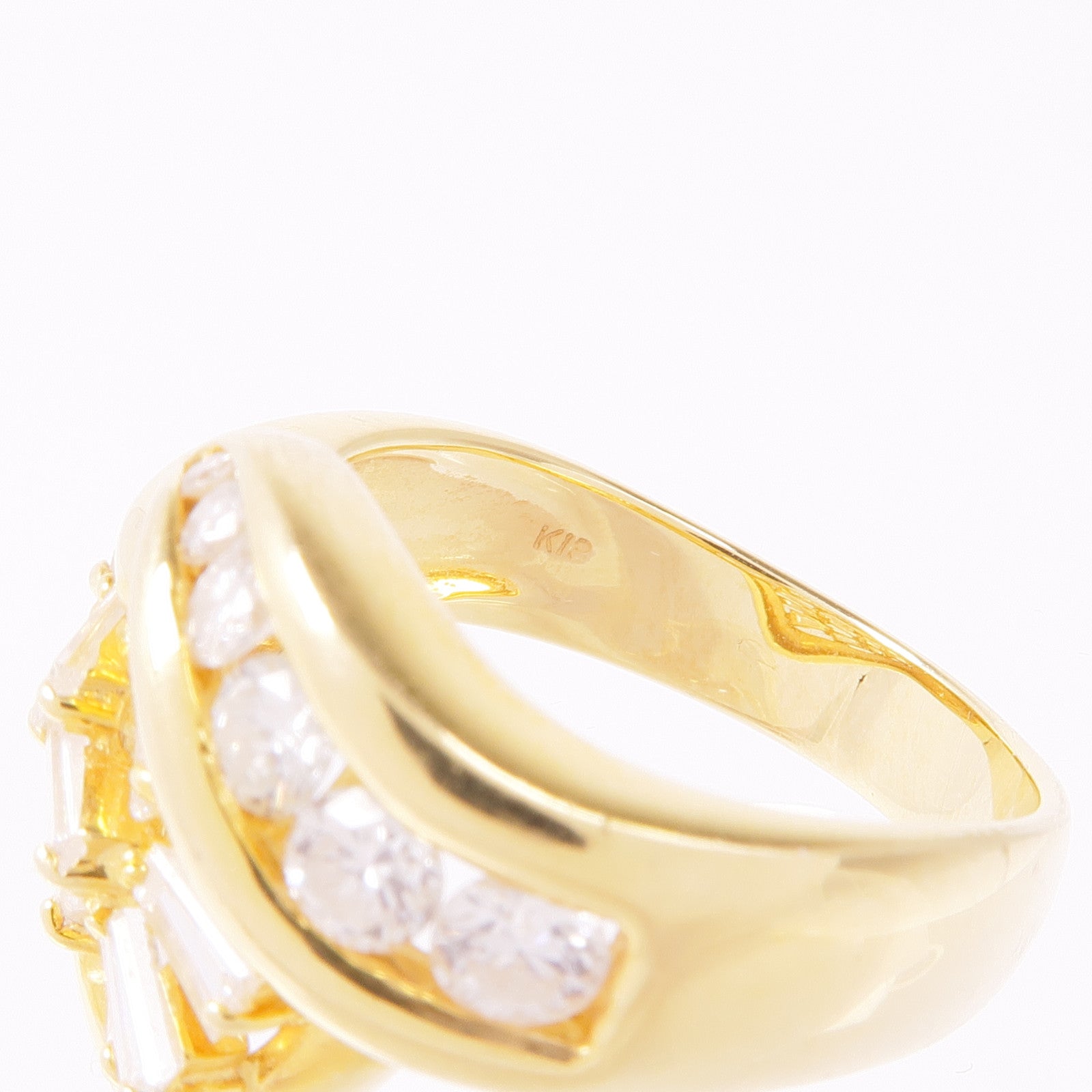 JEWELRY 18K黃金Diamond Ring鑽石戒指US#7.25