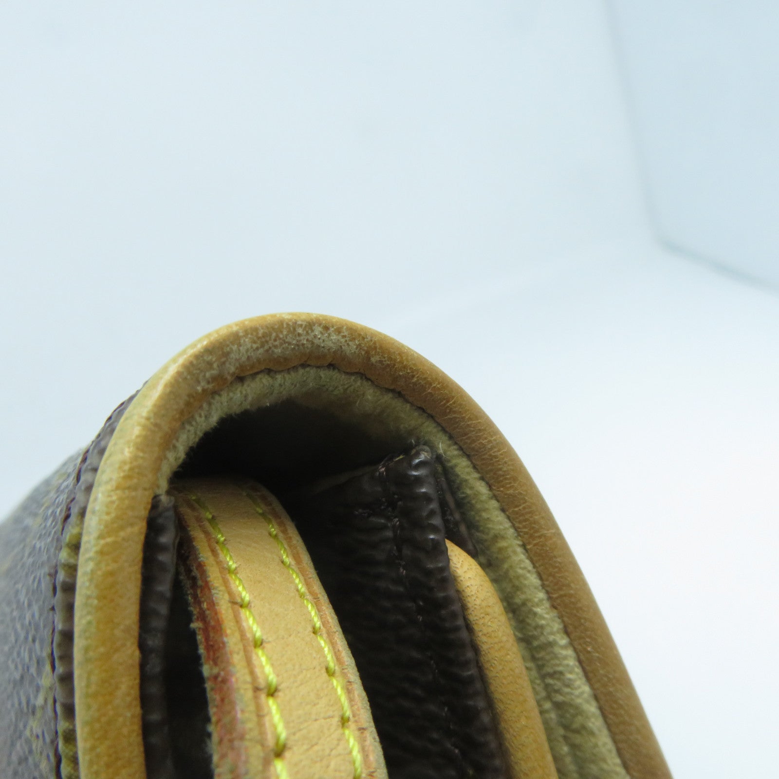 LOUIS VUITTON Monogram Pochette Twin GM金扣肩背袋啡色