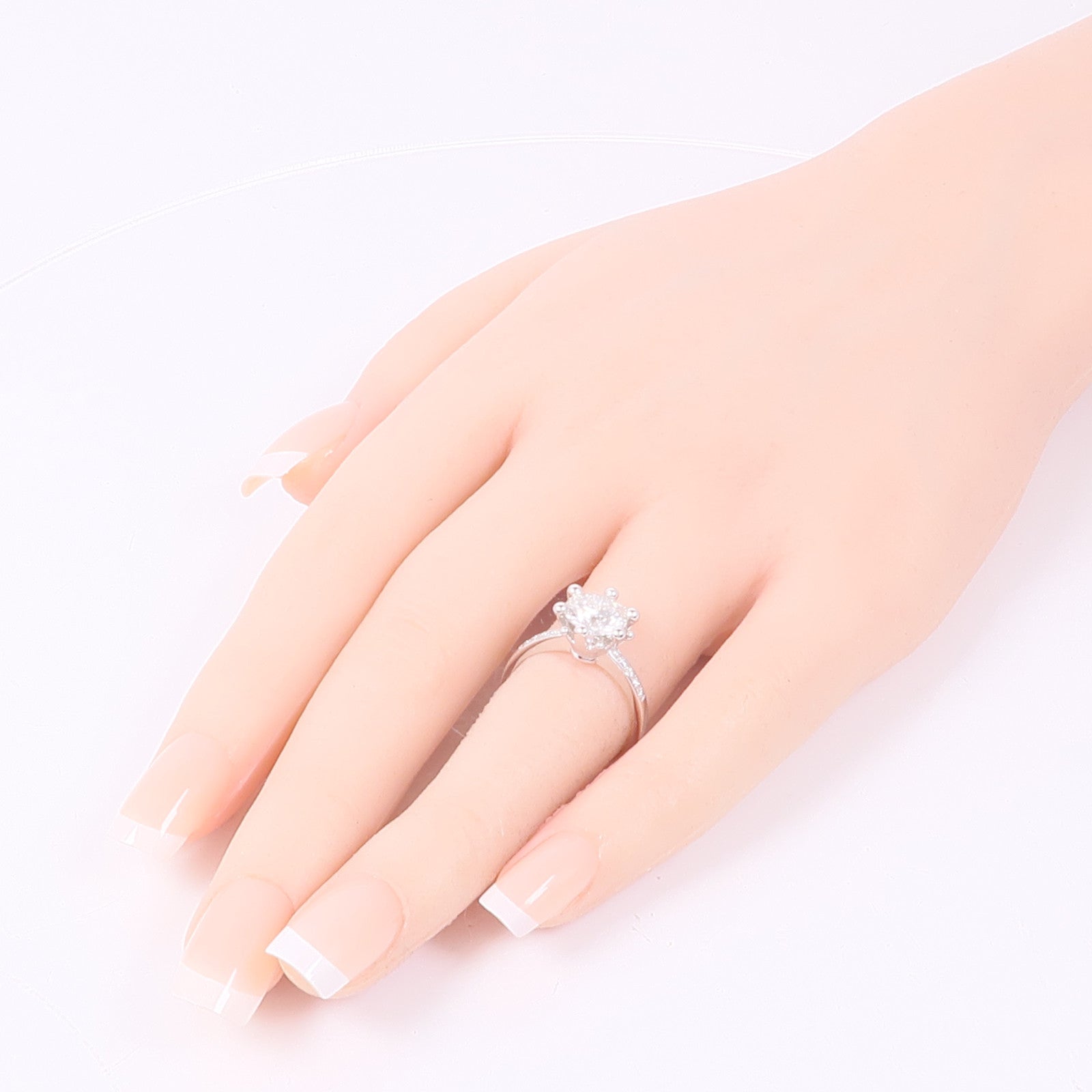 JEWELRY 18K白金Diamond Ring鑽石戒指US#6.5
