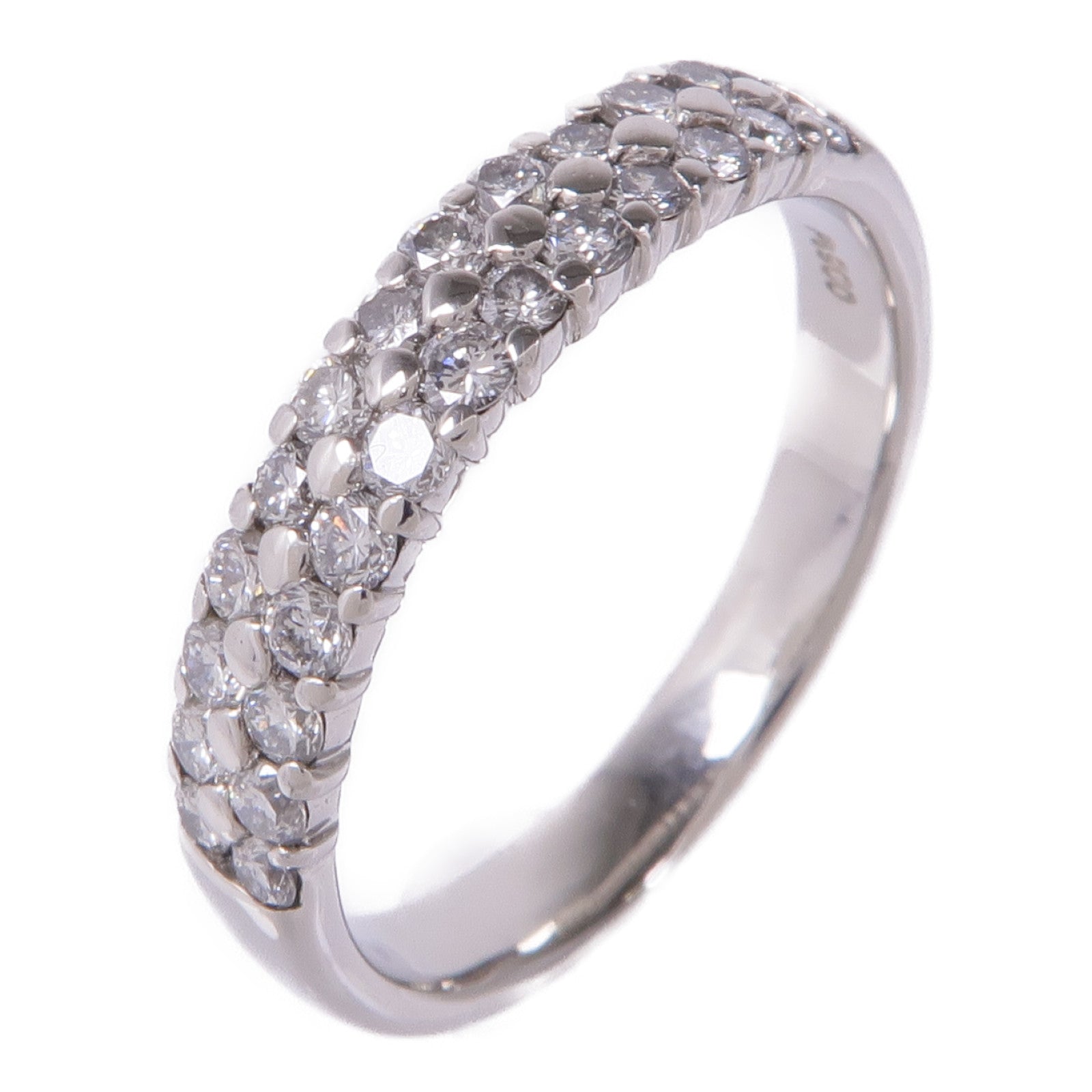 JEWELRY PT900鉑金Diamond Ring鑽石戒指US#6.5