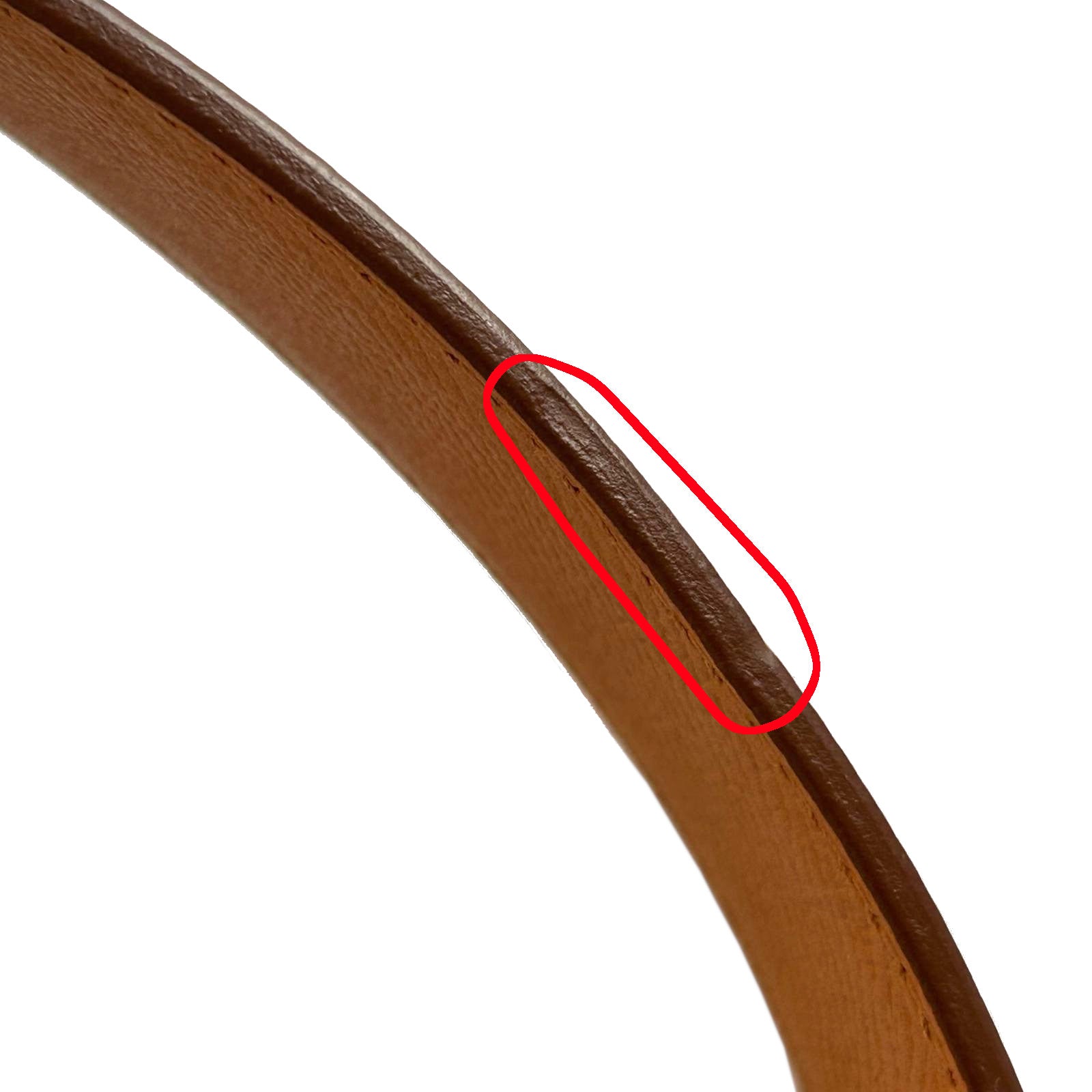 HERMES Epsom皮革Shoulder Strap銀扣肩帶Gold