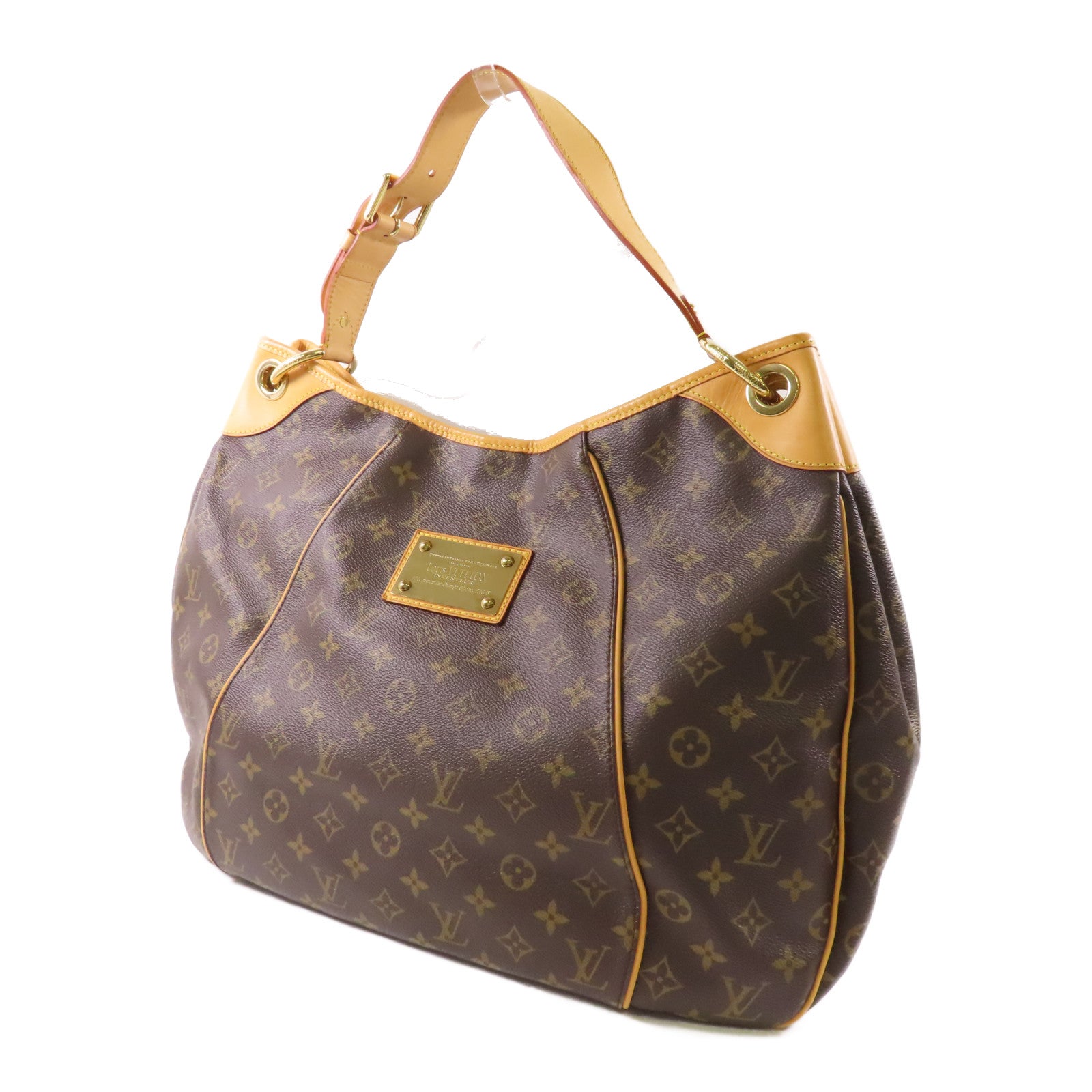 LOUIS VUITTON Monogram Galliera GM金扣肩背袋