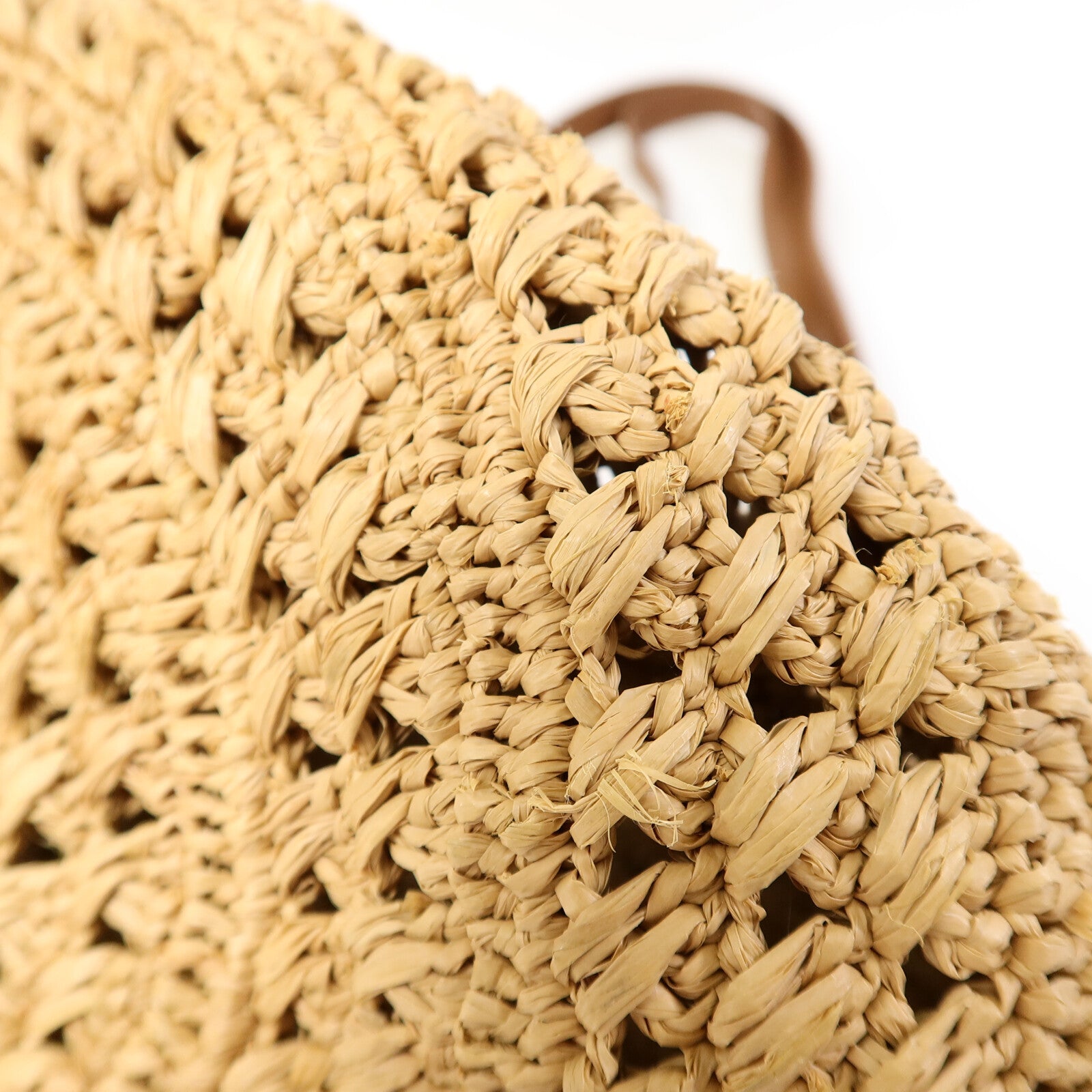 YVES SAINT LAURENT Raffia Small Panier Tote Bag手挽袋