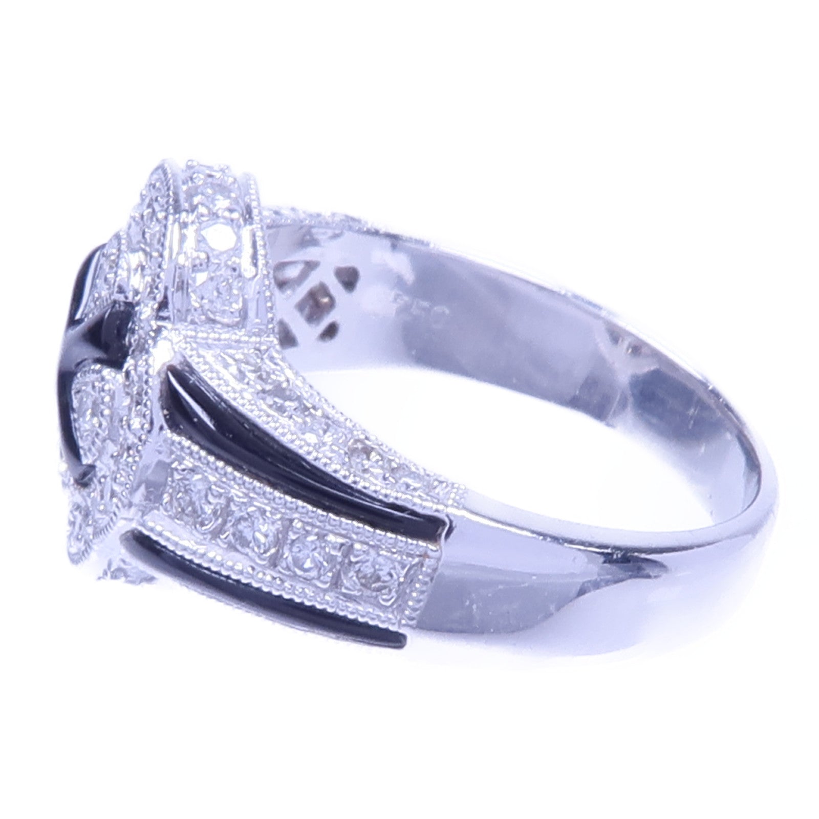 JEWELRY 18K白金Diamond Ring鑽石戒指US#4.25