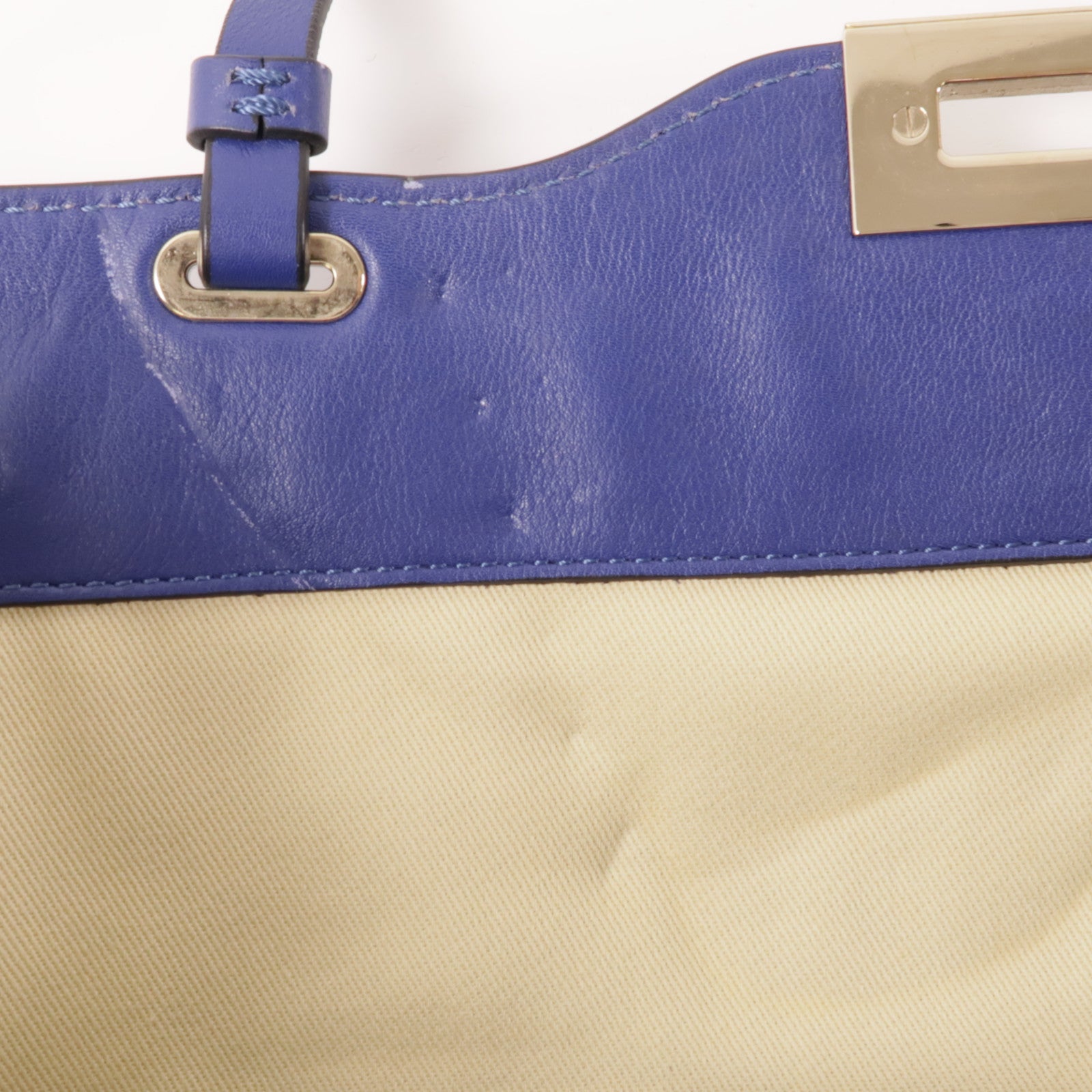 Valentino 【激減優惠】牛皮皮革Tote Bag金扣肩背袋