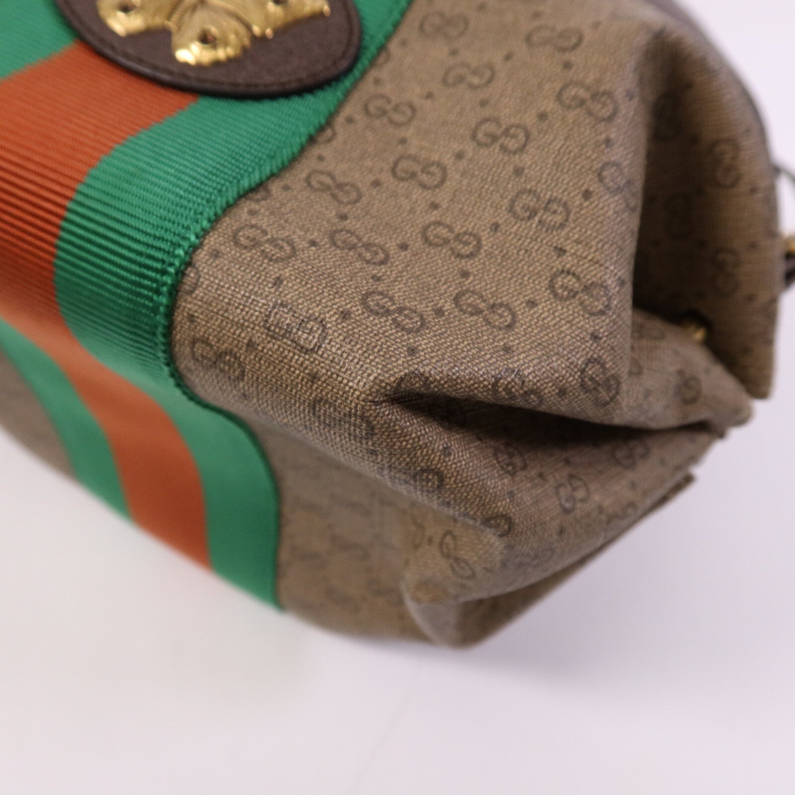 GUCCI 【激減優惠】塗層帆布New Candy金扣肩背袋