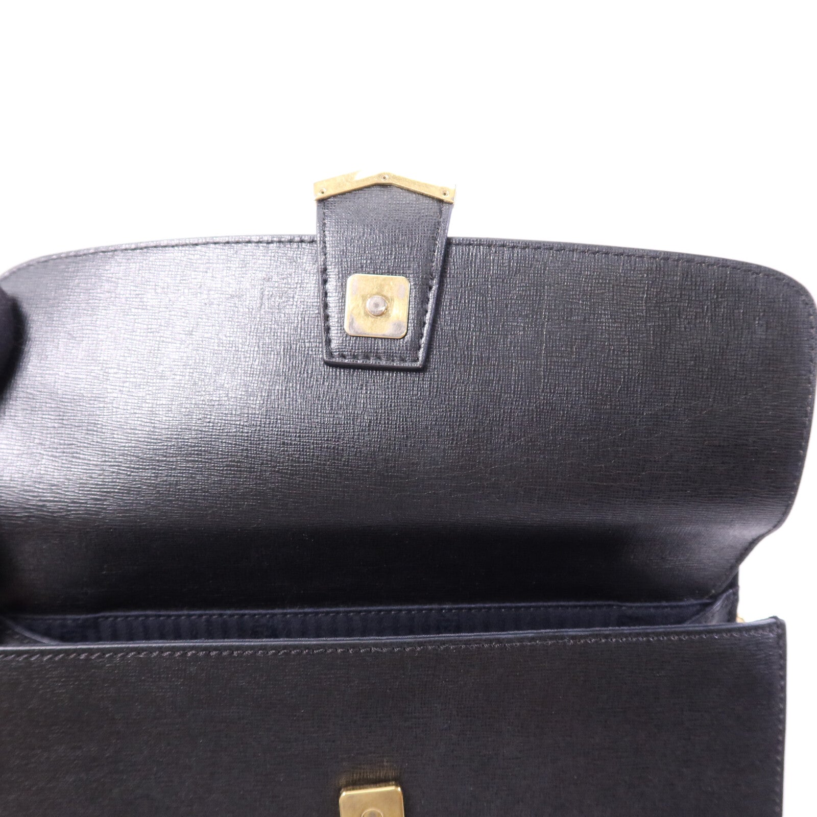 FENDI 【激減優惠】牛皮皮革Demi Jour金扣手挽袋