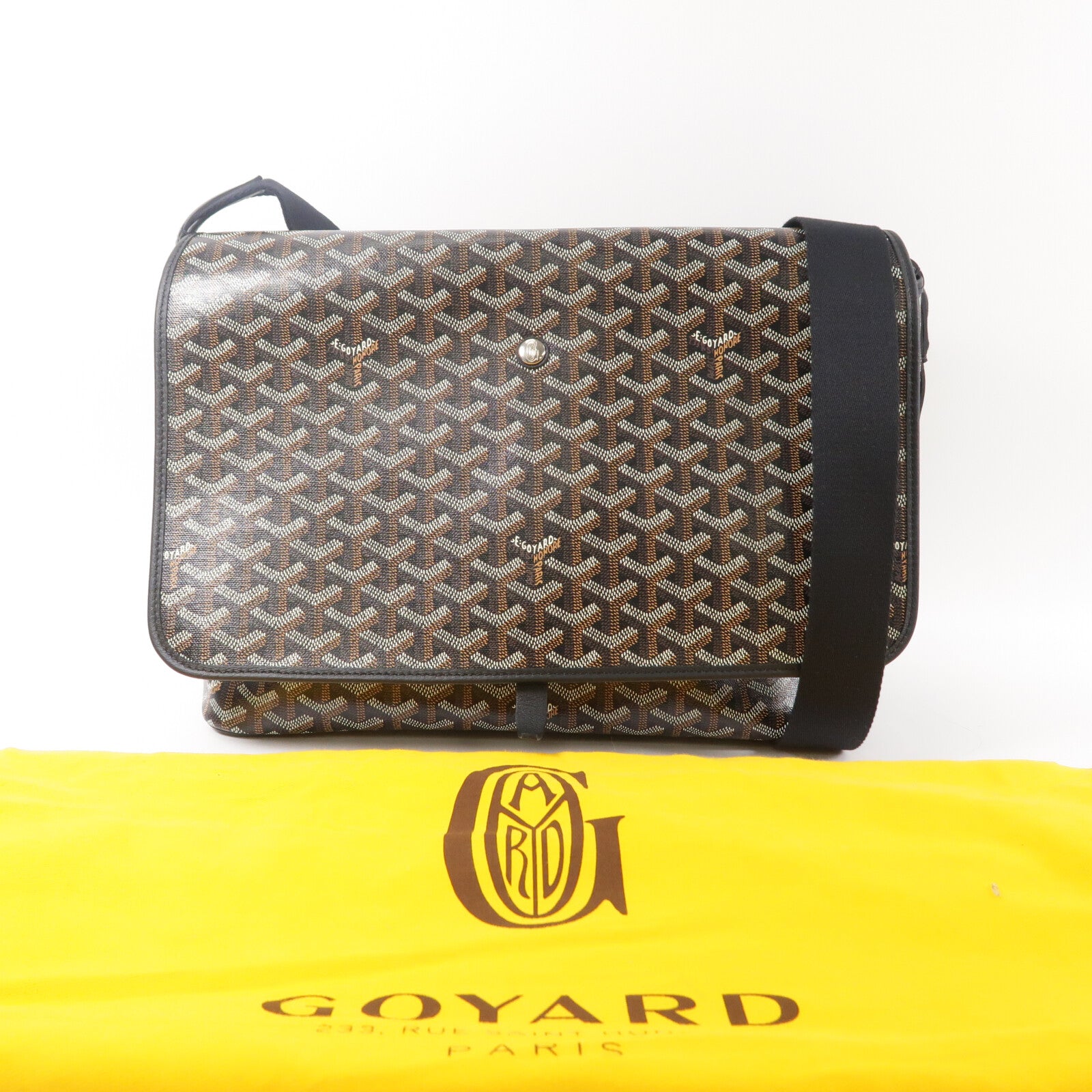 GOYARD 塗層帆布Capetien MM Messenger肩背袋
