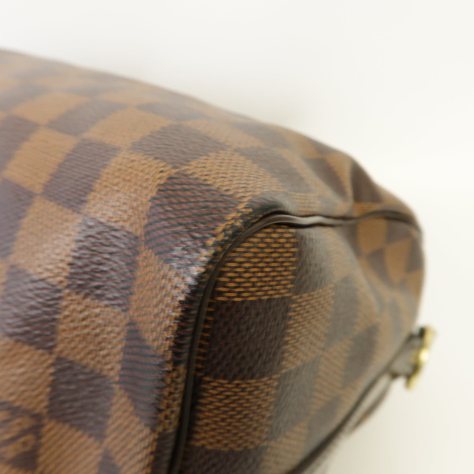 LOUIS VUITTON 【激減優惠】Damier Speedy Bandouliere 25金扣手挽肩背兩用袋啡色