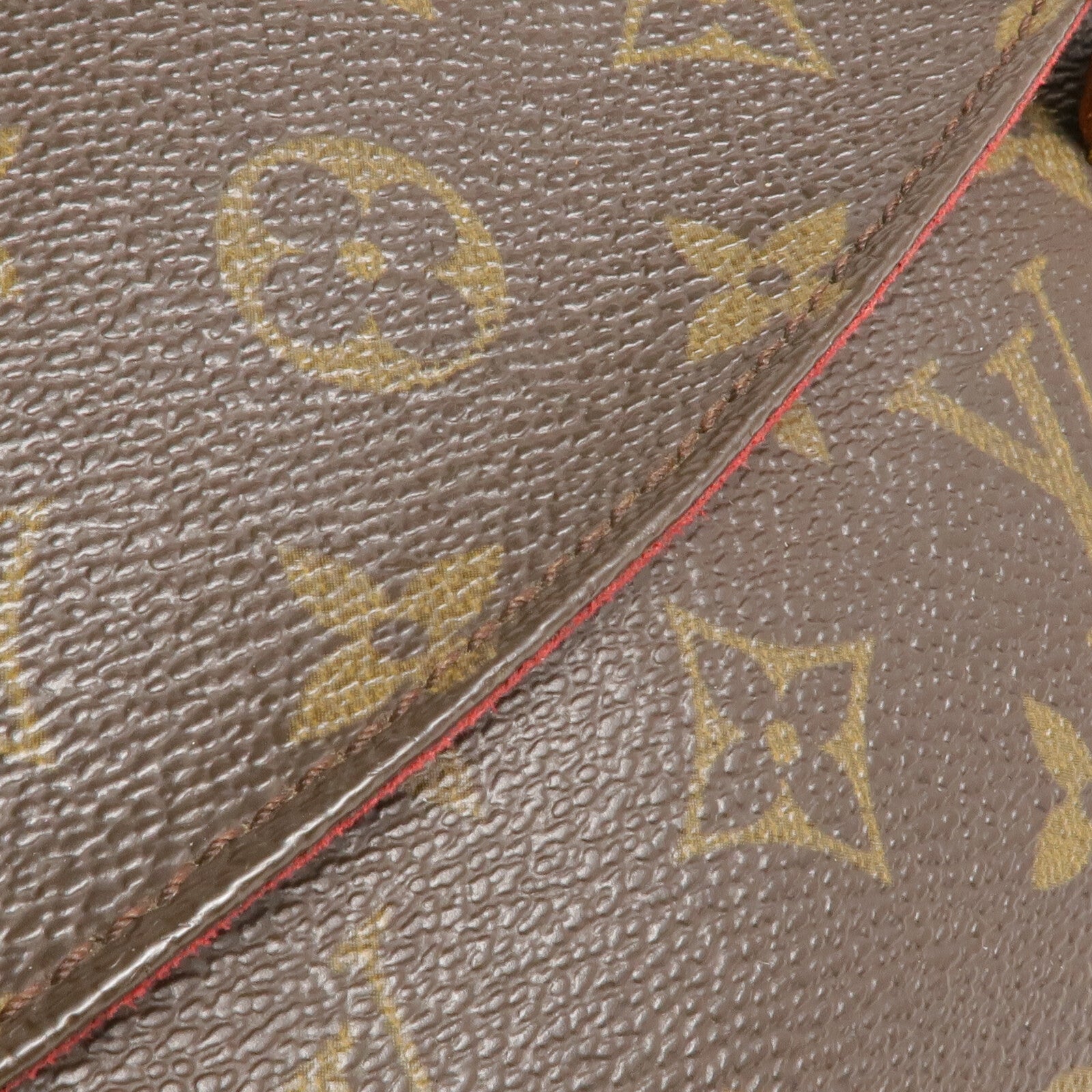 LOUIS VUITTON Monogram Sonatine金扣手挽袋