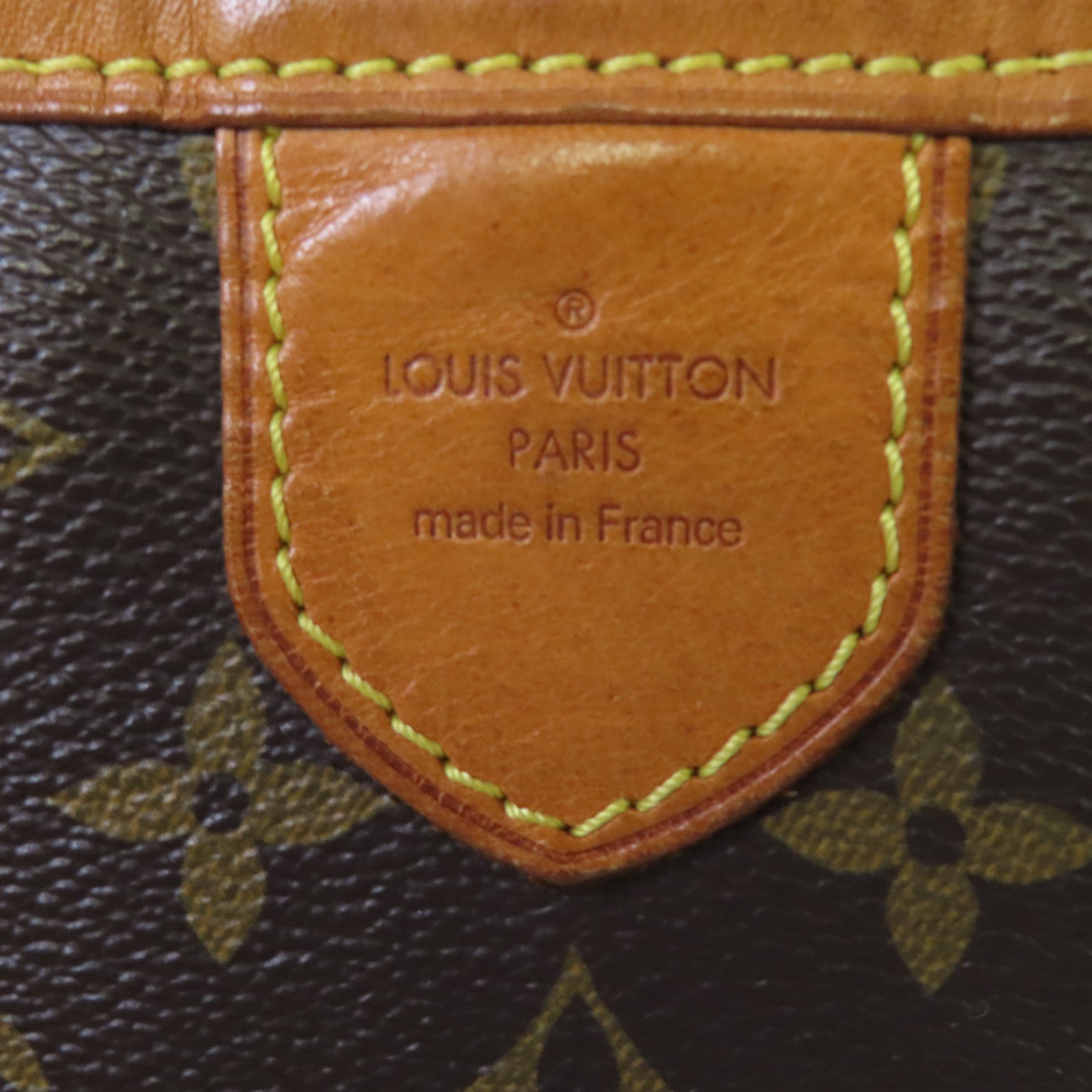 LOUIS VUITTON Monogram Delightful GM Tote Shoulder Bag金扣肩背袋啡色