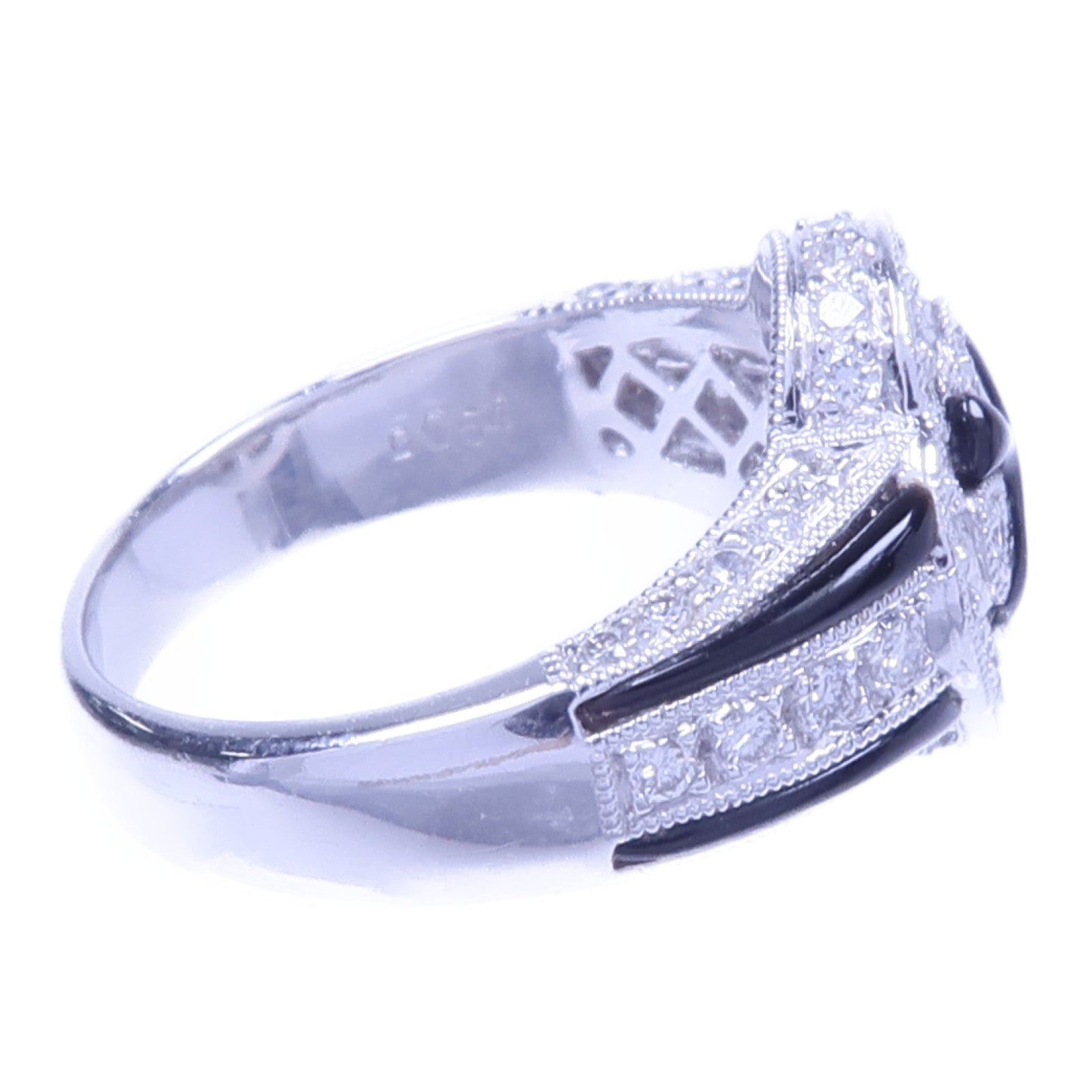 JEWELRY 18K白金Diamond Ring鑽石戒指US#4.25