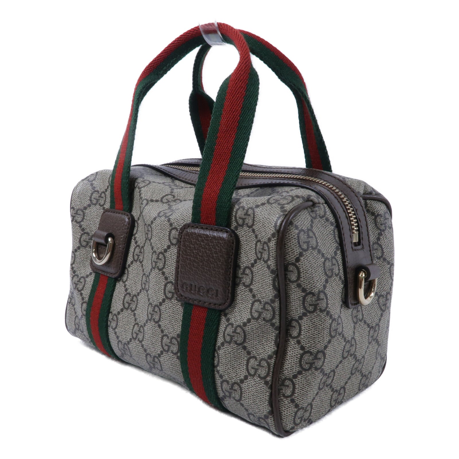 GUCCI 塗層帆布Ophidia Mini GG Supreme手挽肩背兩用袋
