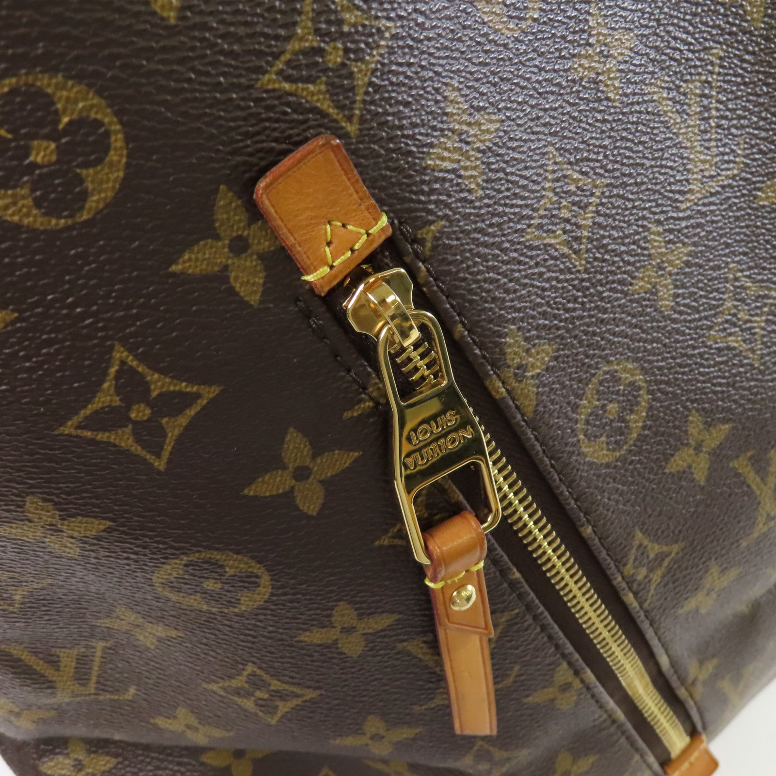 LOUIS VUITTON Monogram Delightful GM Tote Shoulder Bag金扣肩背袋啡色