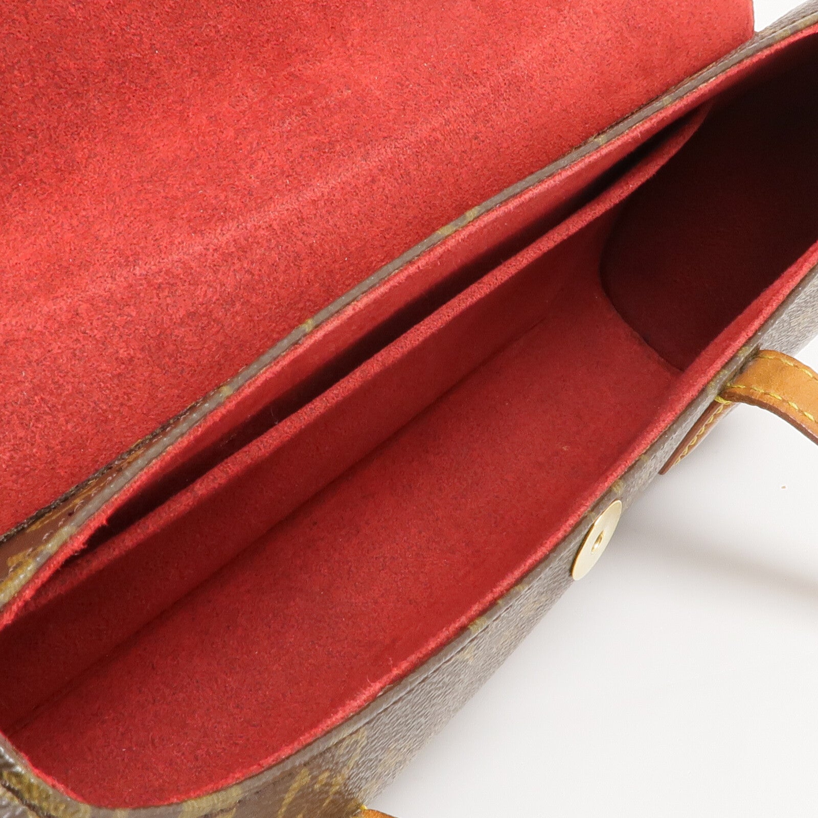 LOUIS VUITTON Monogram Sonatine金扣手挽袋