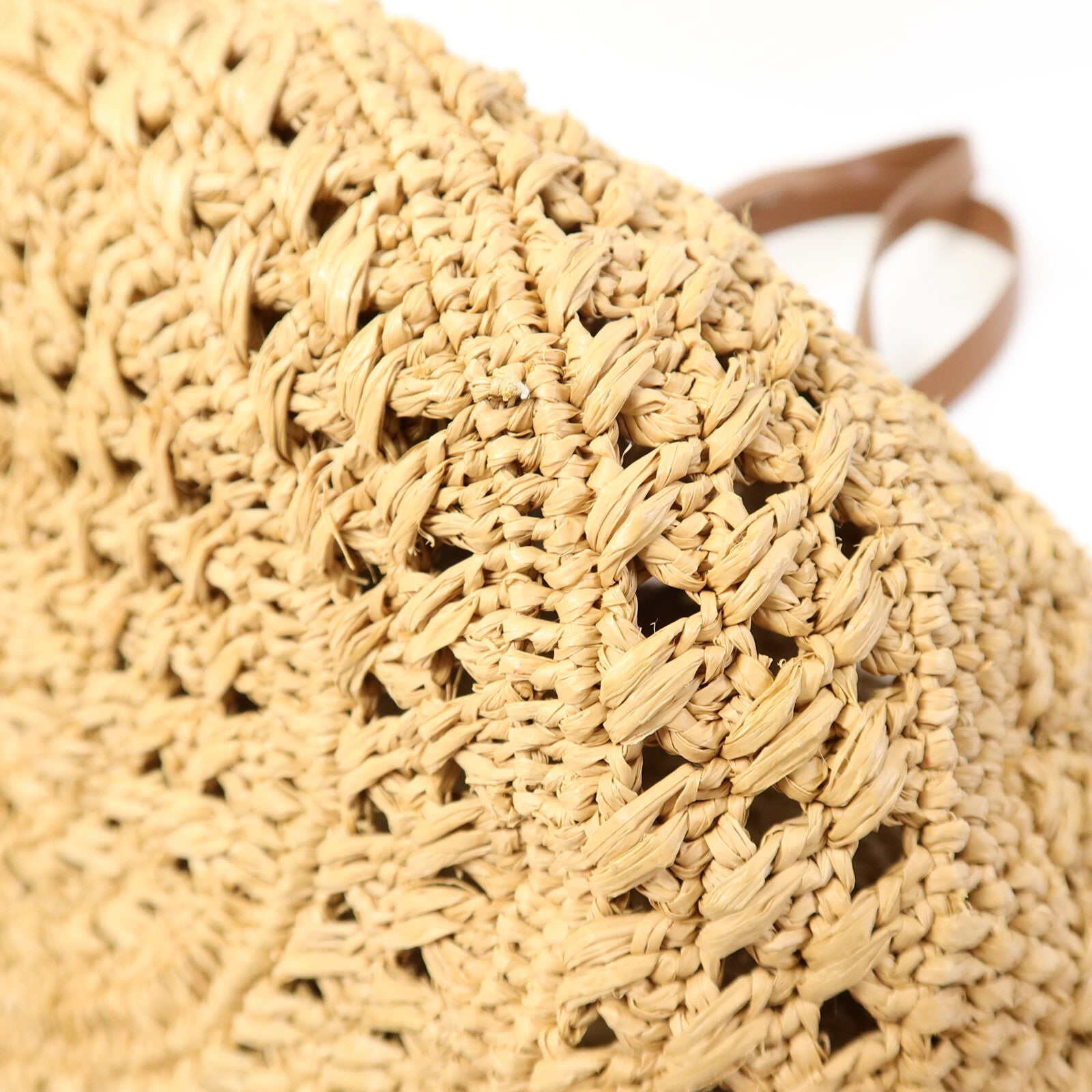 YVES SAINT LAURENT Raffia Small Panier Tote Bag手挽袋