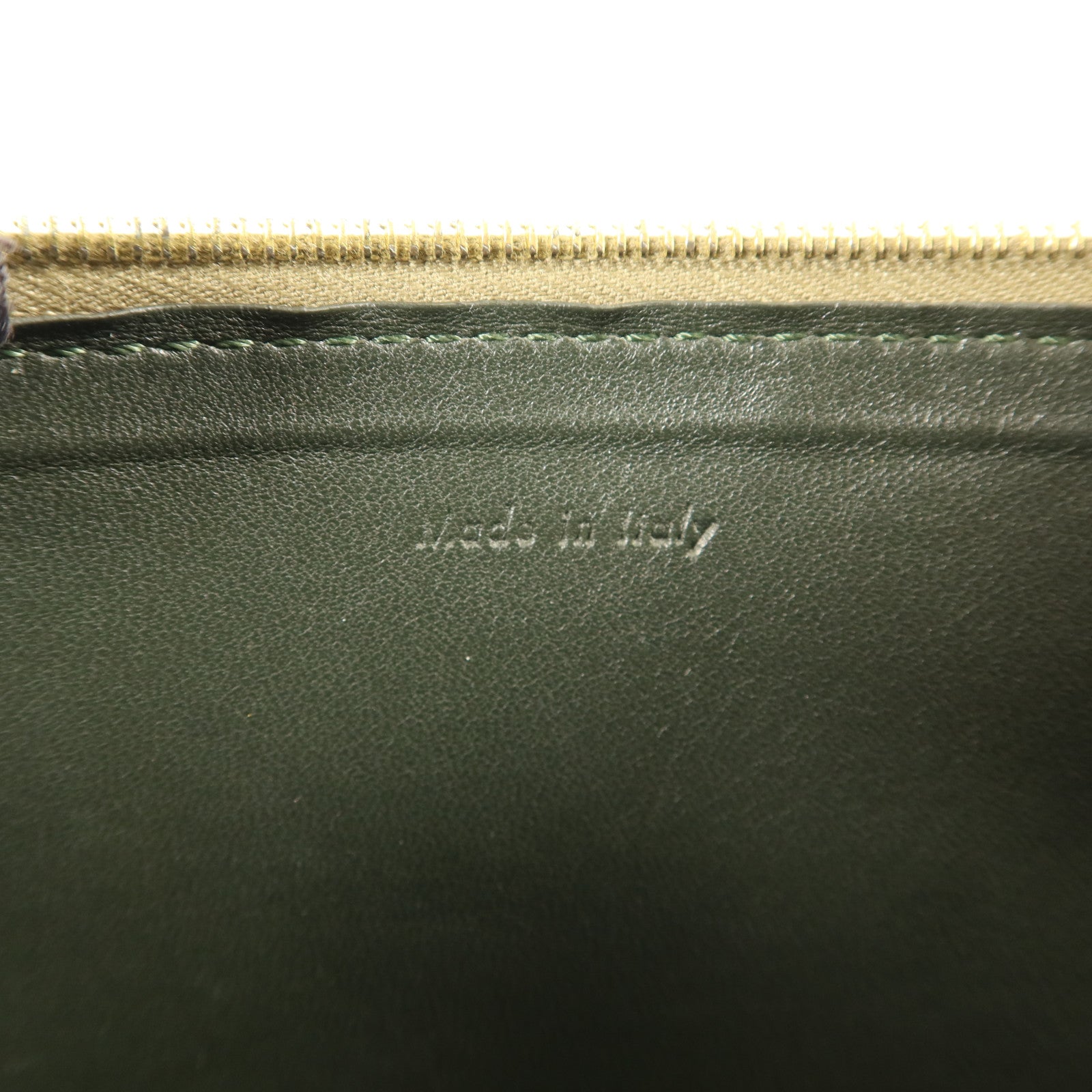 CELINE 牛皮皮革Pouch金扣小袋