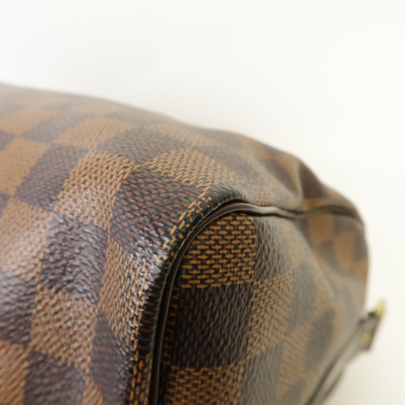LOUIS VUITTON 【激減優惠】Damier Speedy Bandouliere 25金扣手挽肩背兩用袋啡色