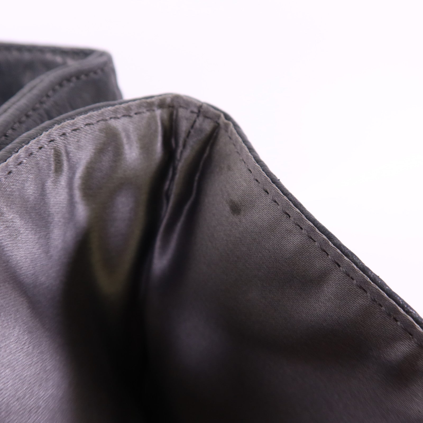 CHANEL 牛皮皮革Co Co Mark Bag銀扣肩背袋