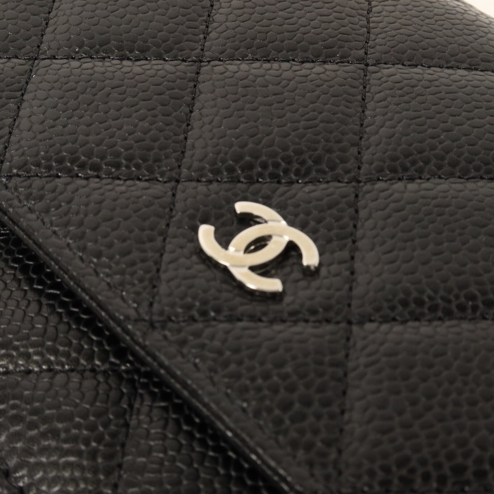 CHANEL 牛皮皮革Wallet On Chain鏈帶肩背袋